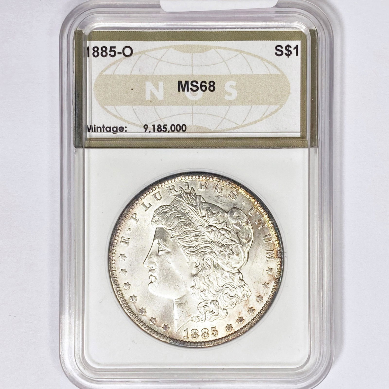 1885-O Morgan Silver Dollar NGS MS68 (1 of 2)