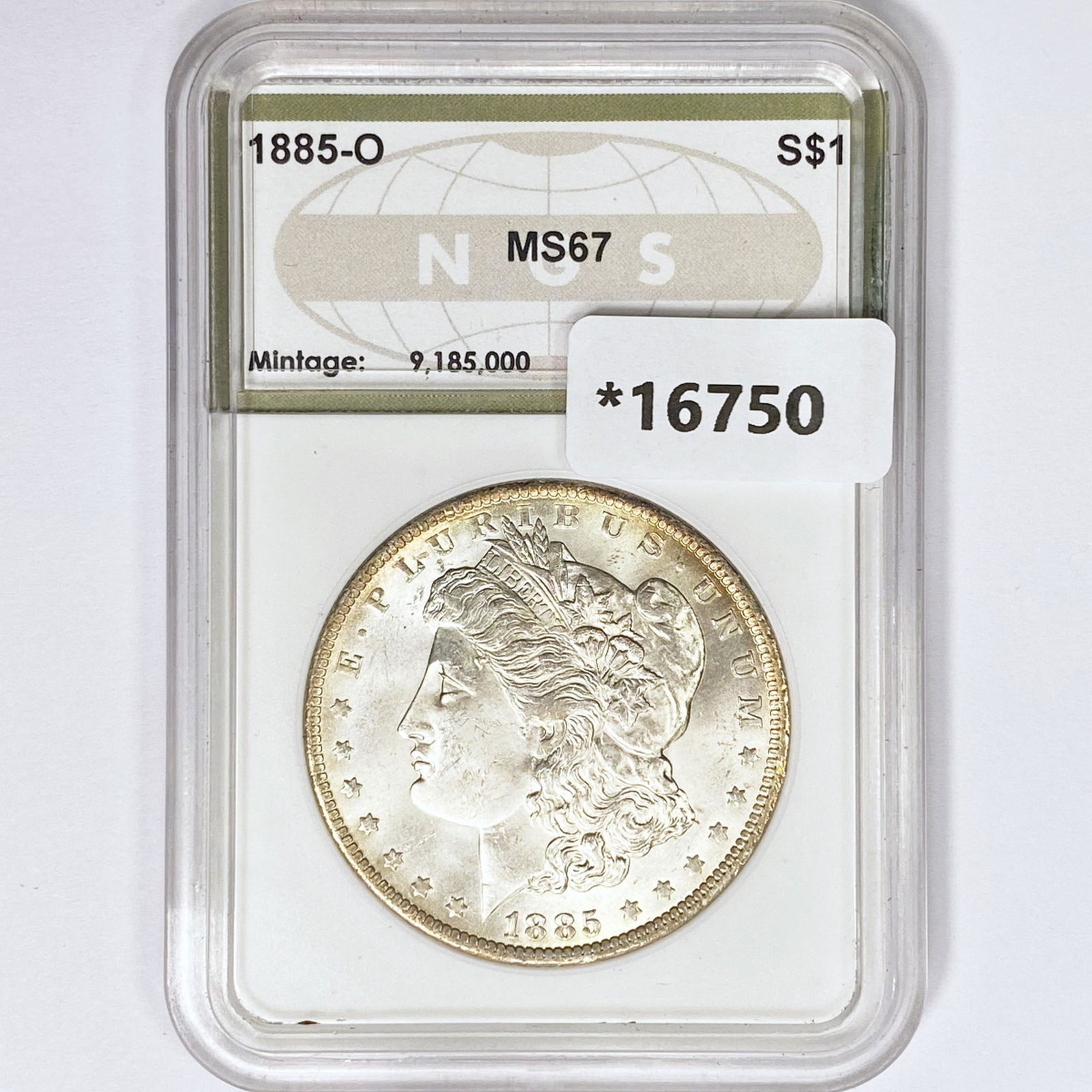 1885-O Morgan Silver Dollar NGS MS67 (1 of 2)