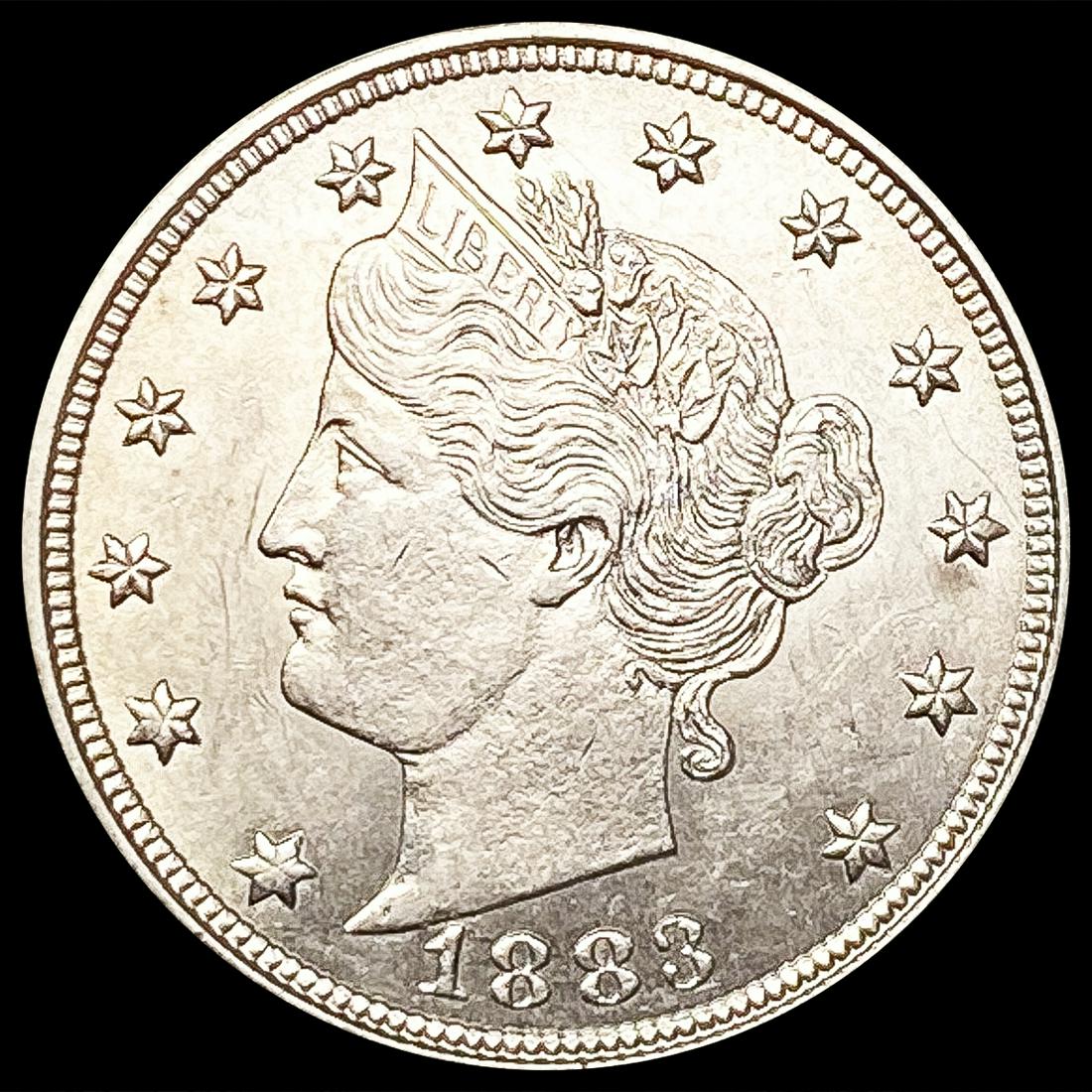 1883 No Cent Liberty Victory Nickel UNCIRCULATED (1 of 2)