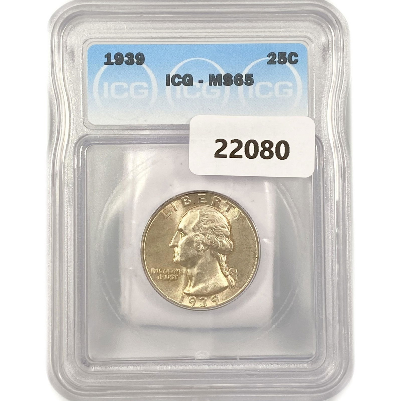 1939 Washington Silver Quarter ICG MS65 (1 of 2)