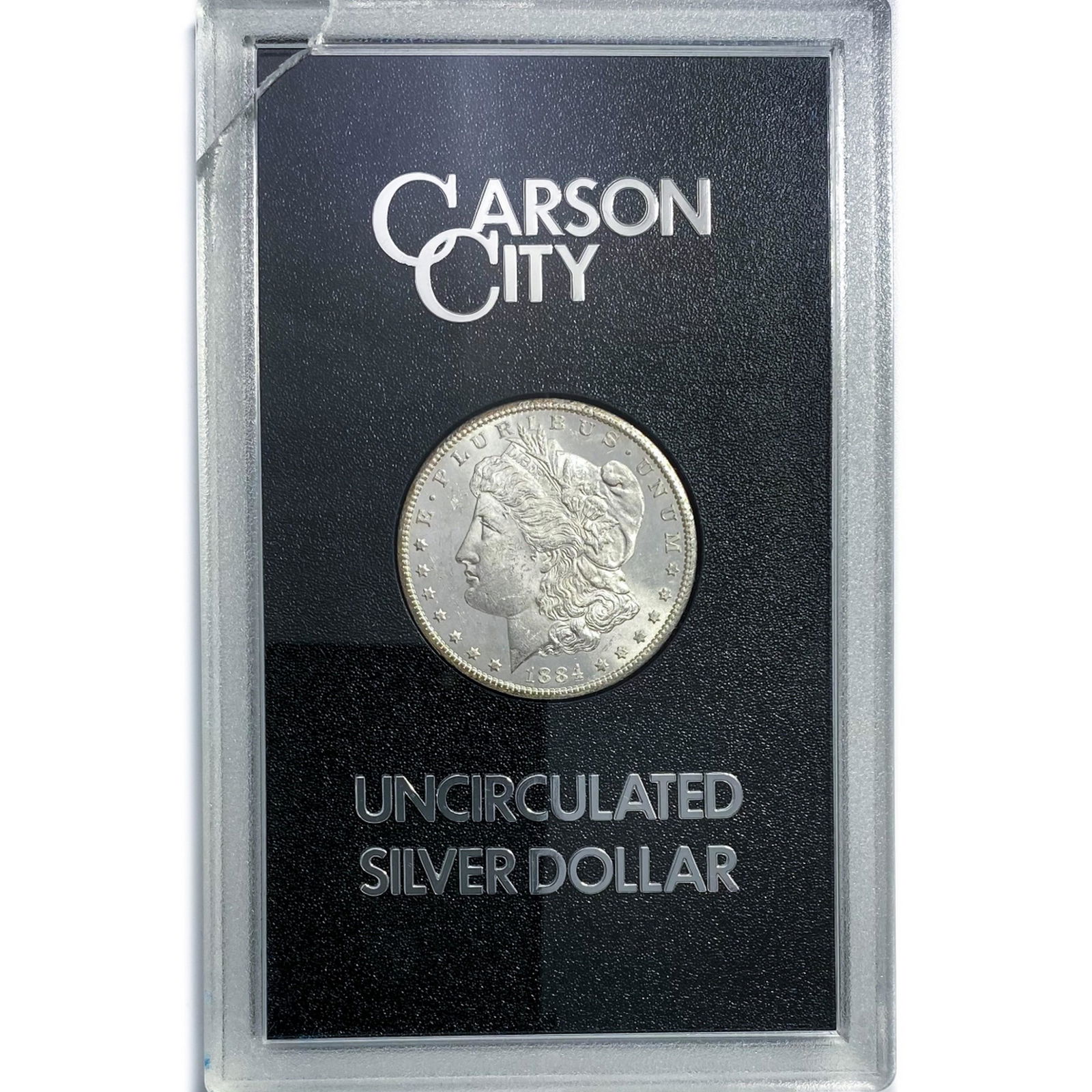 1884-CC Morgan Silver Dollar GSA BU (1 of 3)