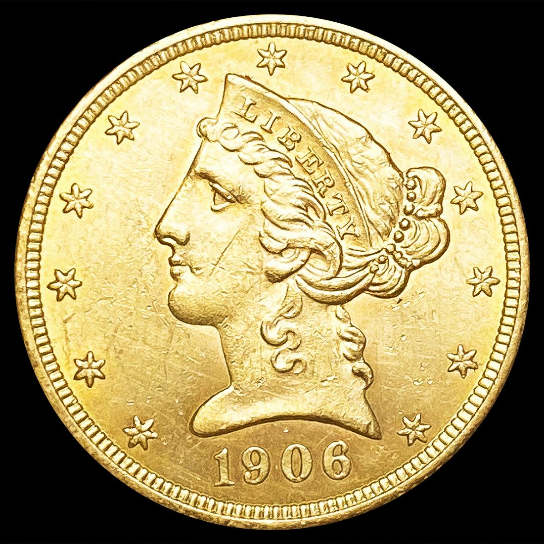 1906 $5 Gold Half Eagle UNCIRCULATED (1 of 2)