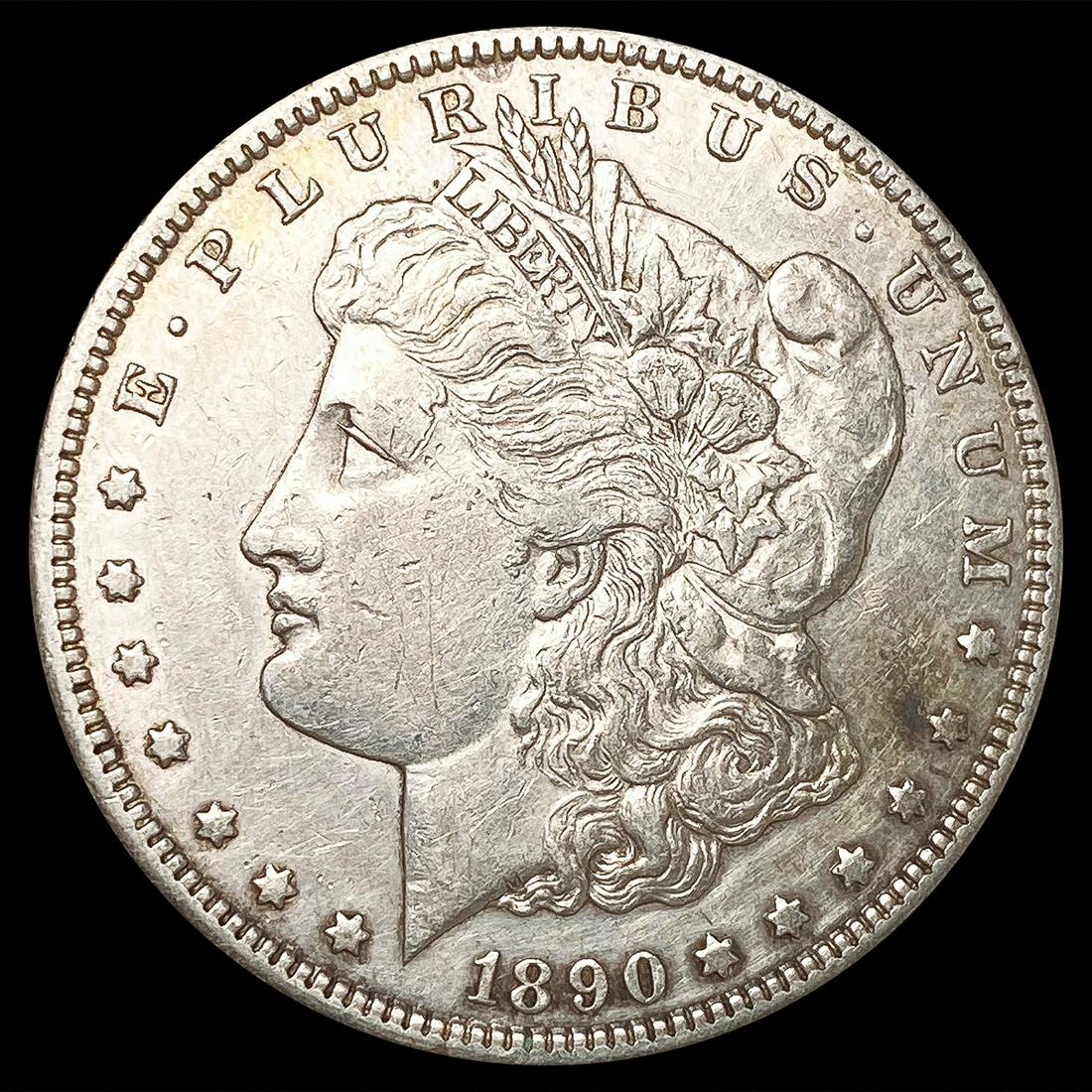1890-CC Morgan Silver Dollar LIGHTLY CIRCULATED (1 of 2)
