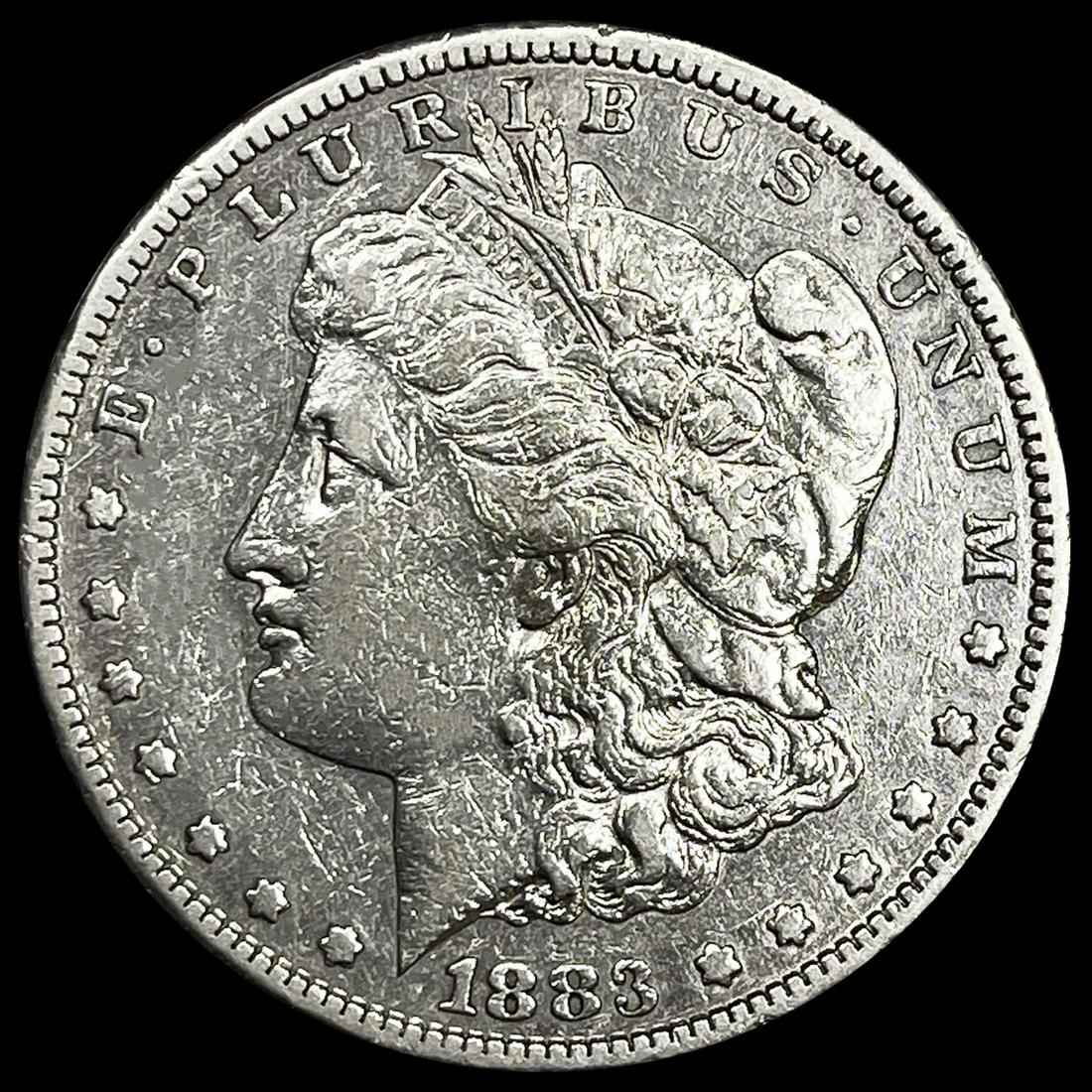 1883-S Morgan Silver Dollar NEARLY UNCIRCULATED (1 of 2)