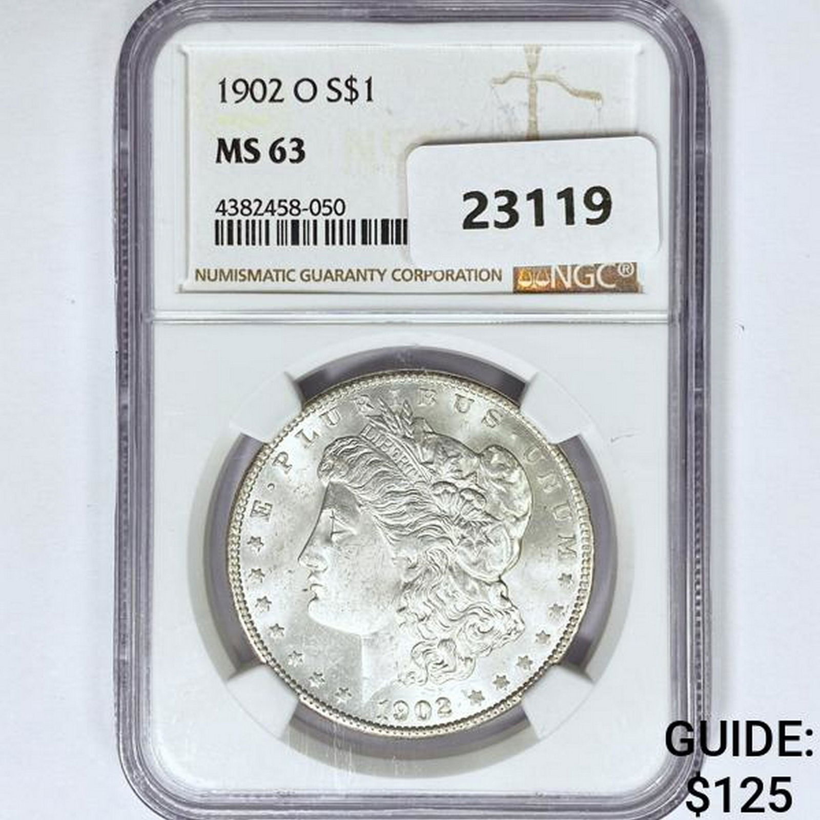 1902-O Morgan Silver Dollar NGC MS63 (1 of 2)