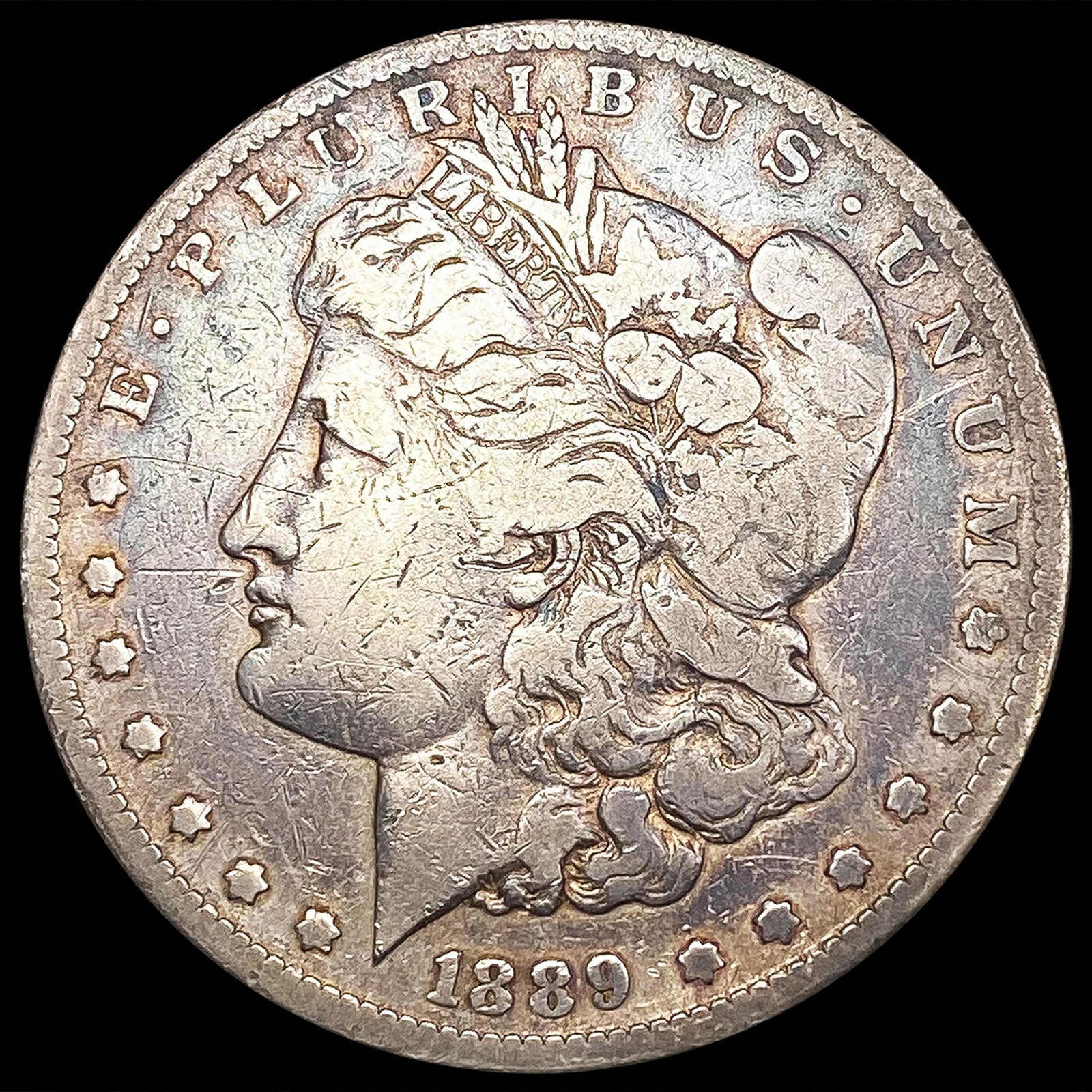 1889-CC Morgan Silver Dollar NICELY CIRCULATED (1 of 2)