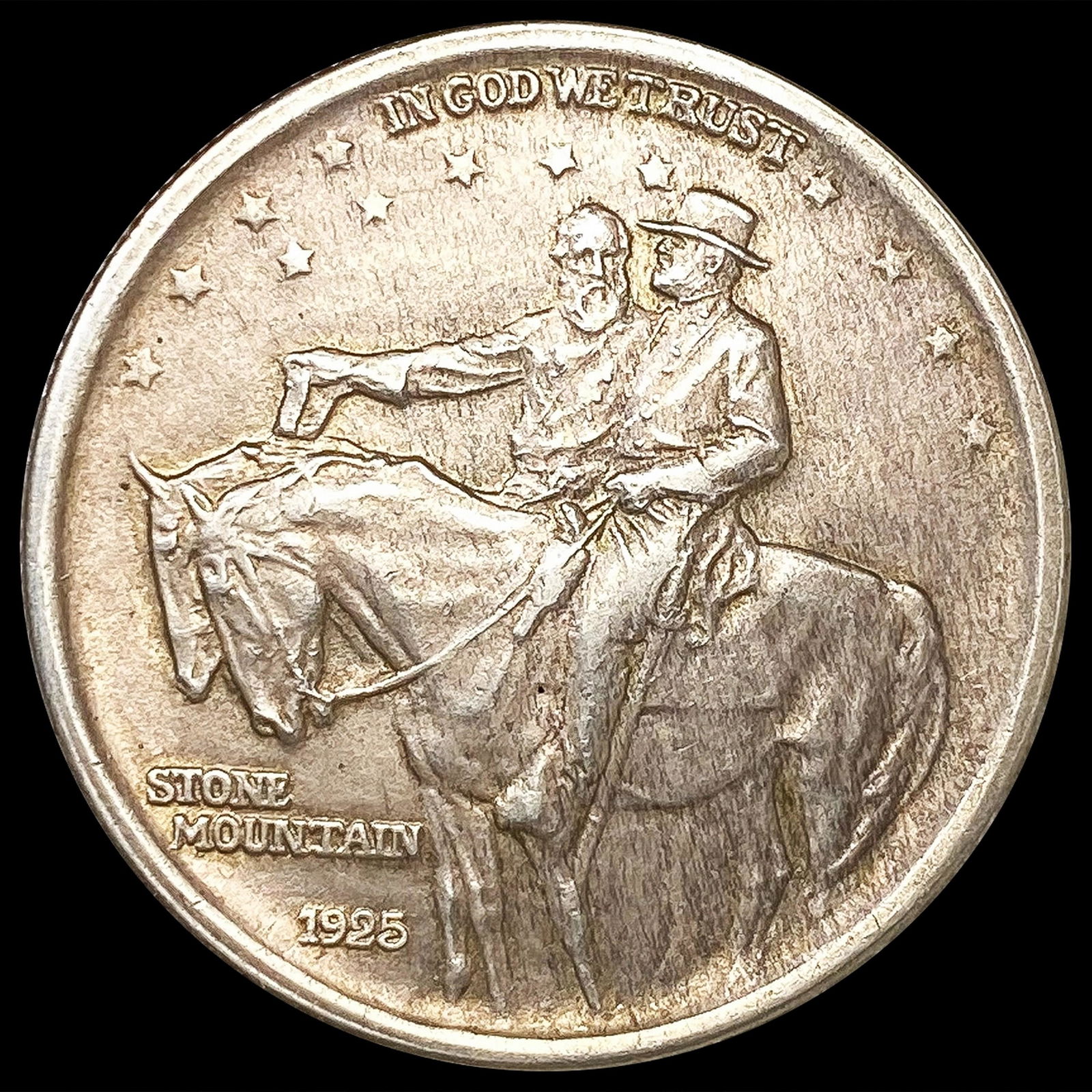 1925 Stone Mountain Half Dollar NEARLY UNC (1 of 2)