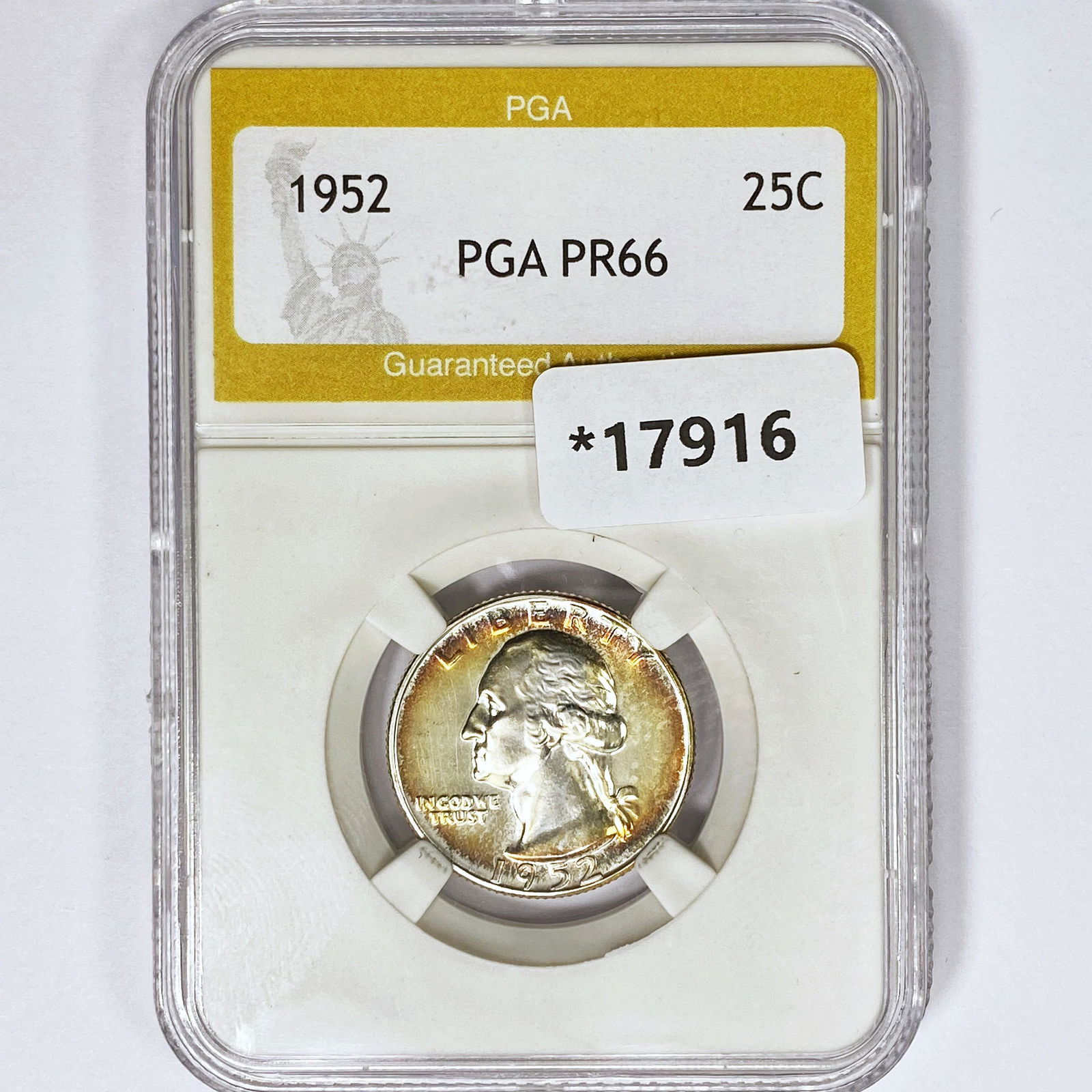 1952 Washington Silver Quarter PGA PR66 (1 of 2)