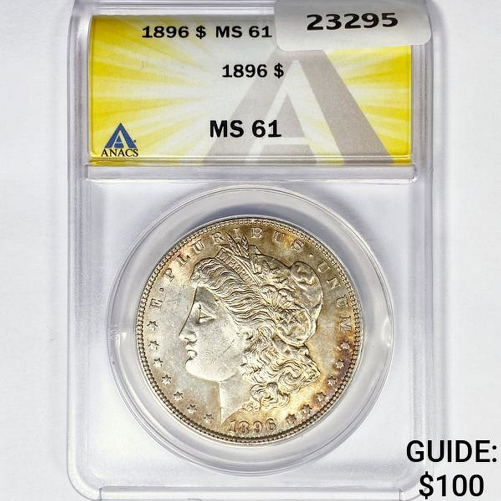 1896 Morgan Silver Dollar ANACS MS61 (1 of 2)