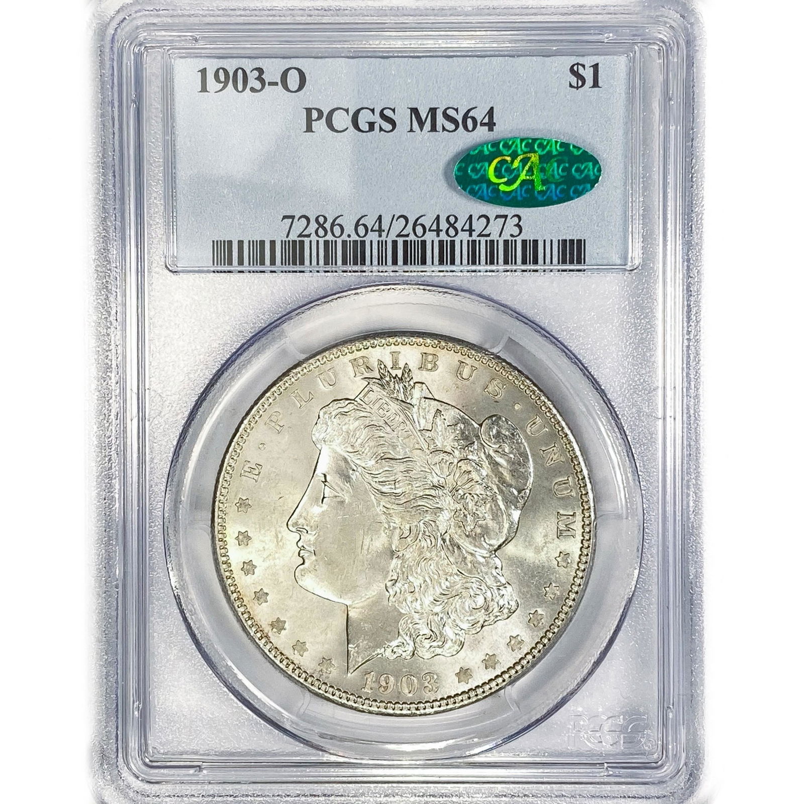 1903-O CAC Morgan Silver Dollar PCGS MS64 (1 of 2)
