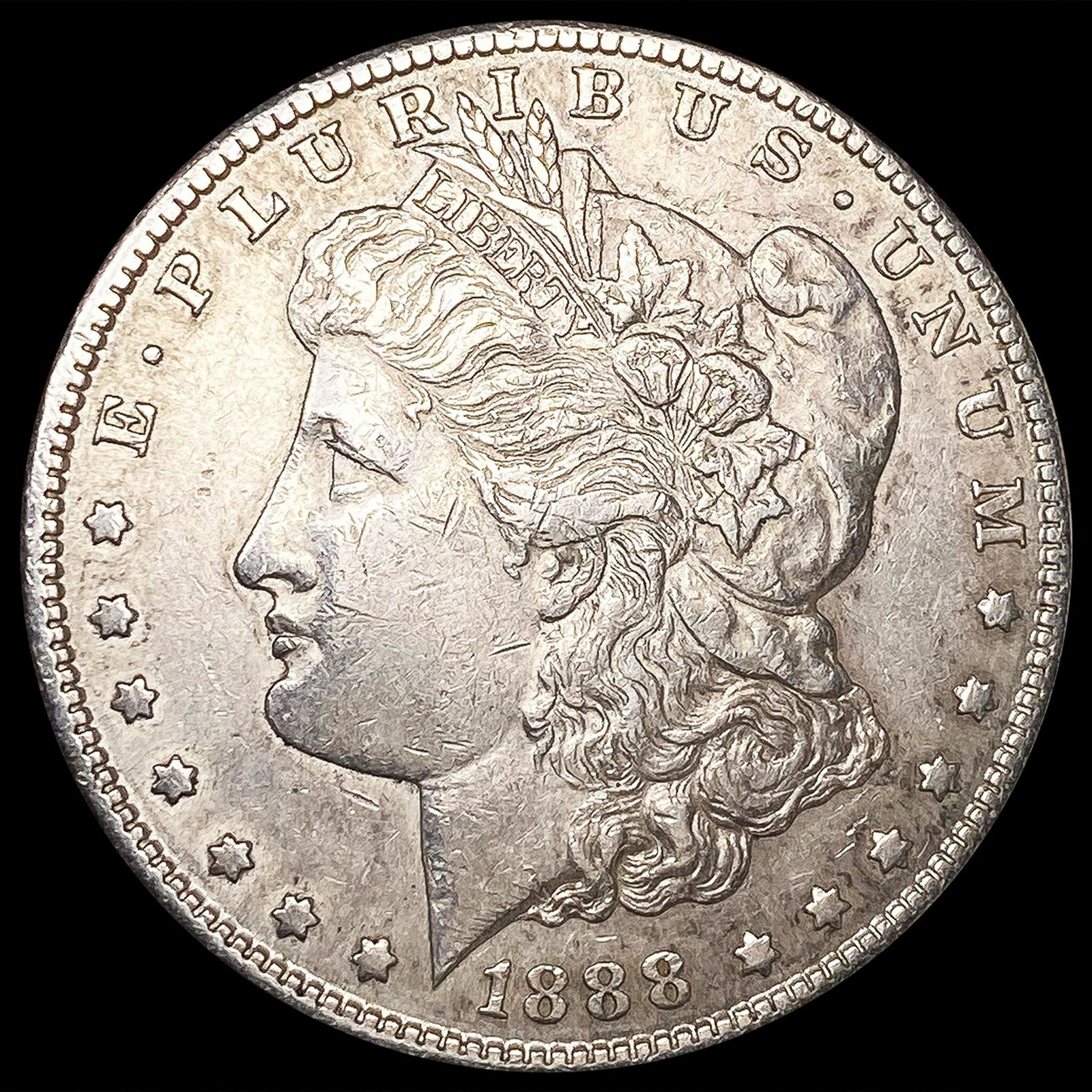 1888-S Morgan Silver Dollar NEARLY UNCIRCULATED (1 of 2)