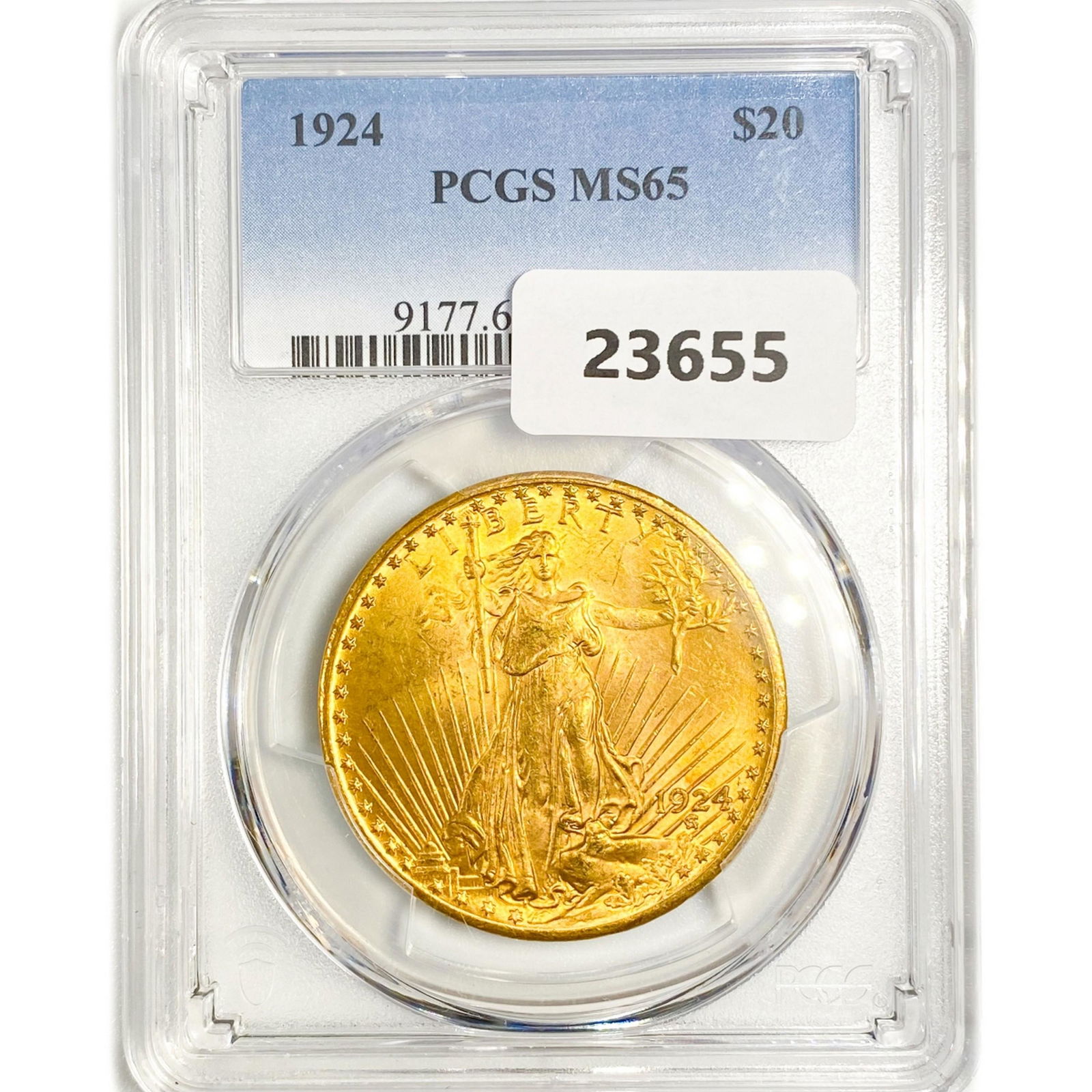 1924 $20 Gold Double Eagle PCGS MS65 (1 of 2)