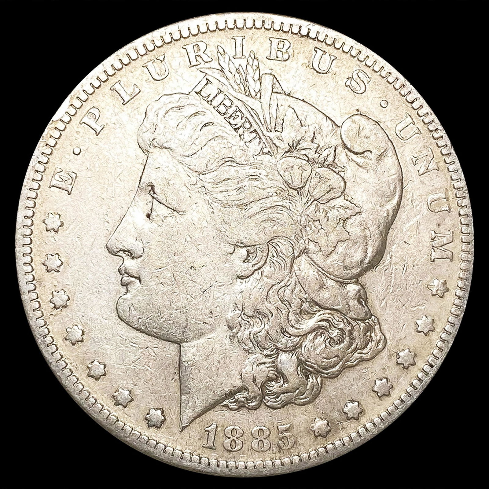 1885-S Morgan Silver Dollar LIGHTLY CIRCULATED (1 of 2)