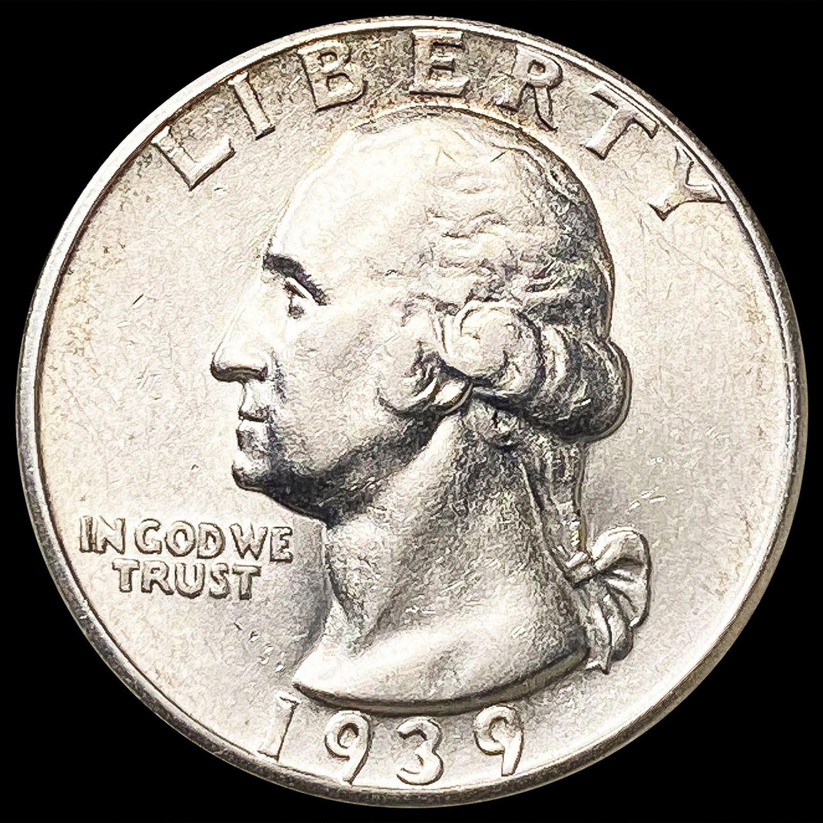 1939-D Washington Silver Quarter UNCIRCULATED (1 of 2)