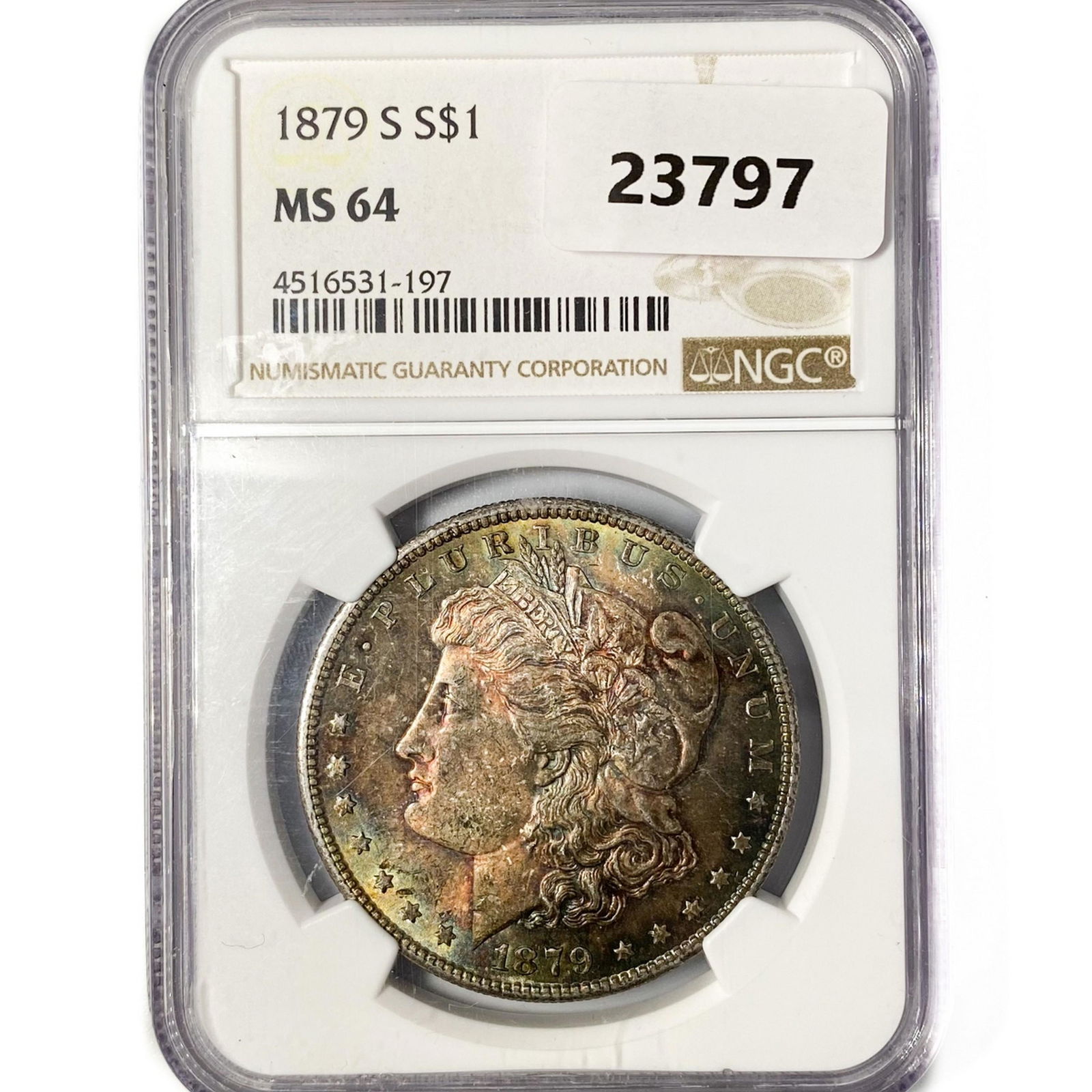 1879-S Morgan Silver Dollar NGC MS64 (1 of 2)