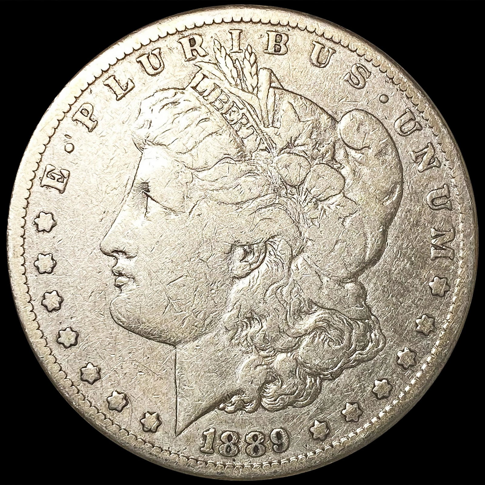 1889-CC Morgan Silver Dollar LIGHTLY CIRCULATED (1 of 2)