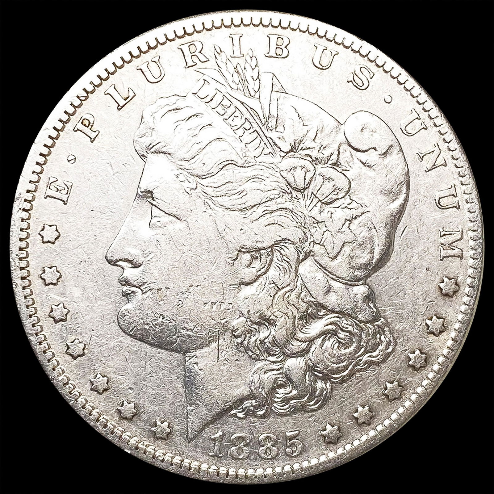 1885-S Morgan Silver Dollar LIGHTLY CIRCULATED (1 of 2)