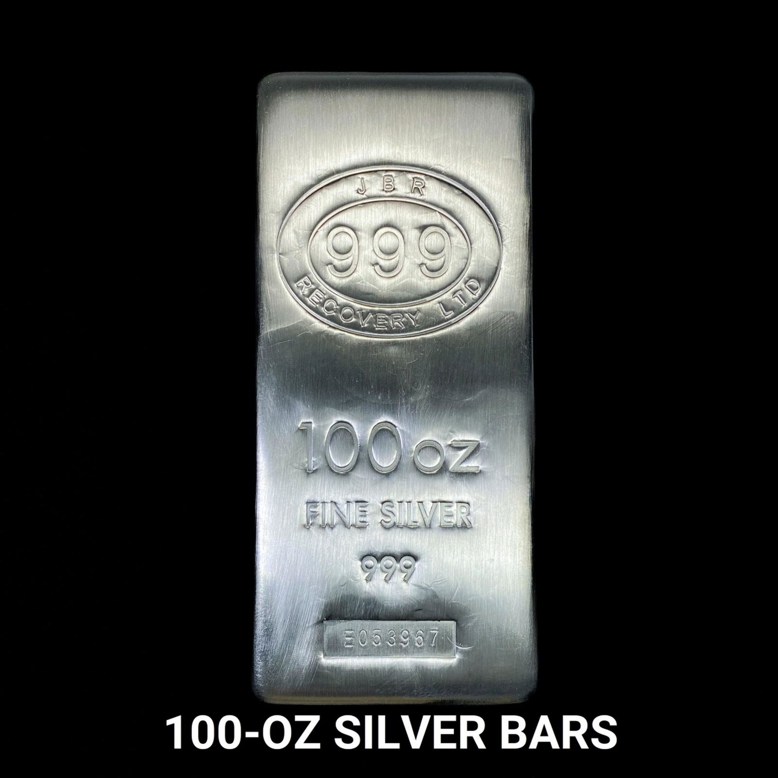1 100ozt .999 Silver Bar - HIGH DEMAND (1 of 2)