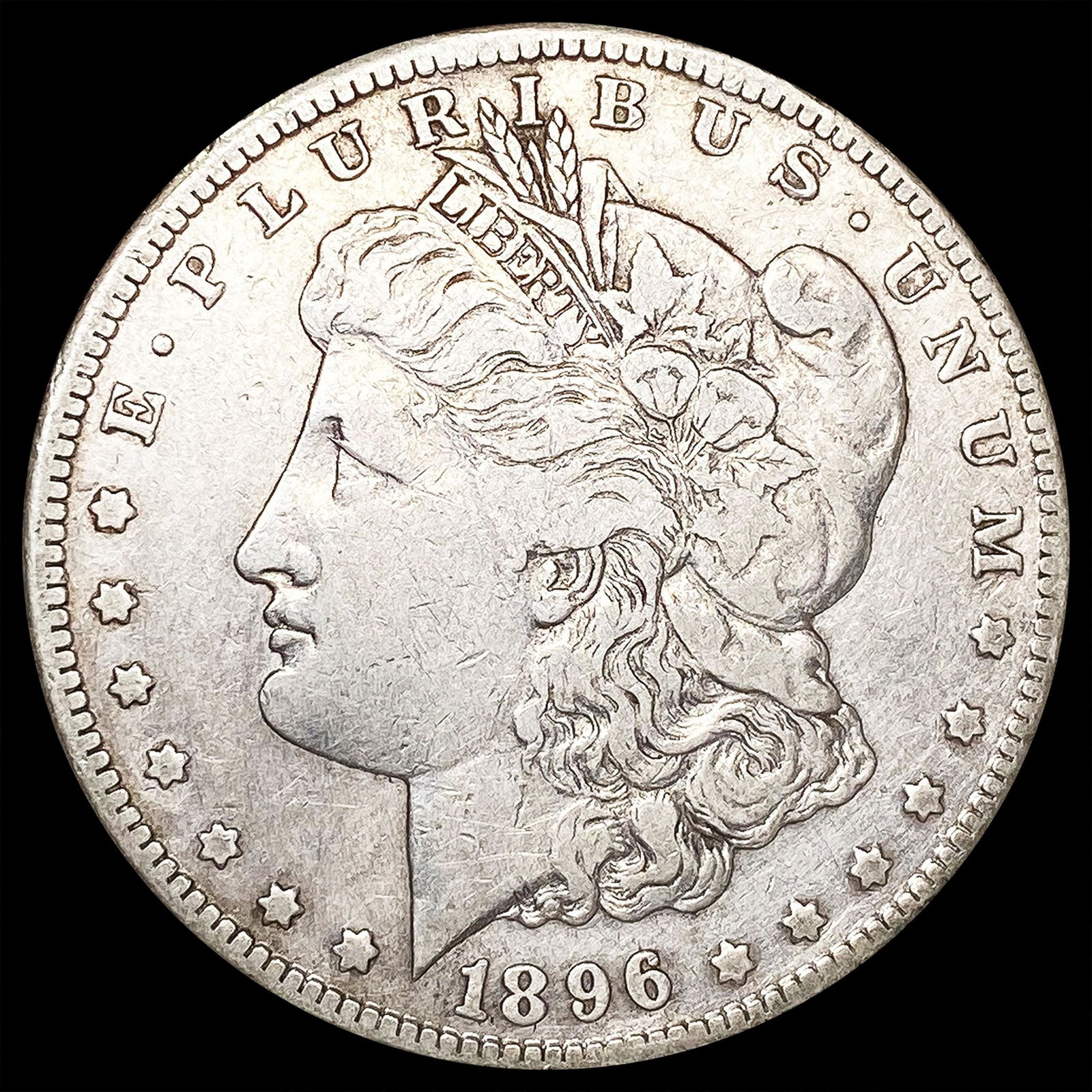 1896-S Morgan Silver Dollar LIGHTLY CIRCULATED (1 of 2)