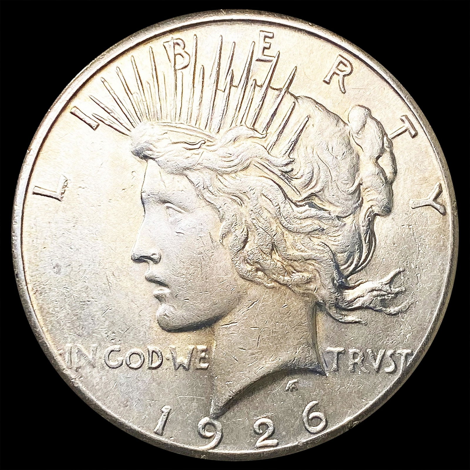 1926-S Silver Peace Dollar CLOSELY UNCIRCULATED (1 of 2)