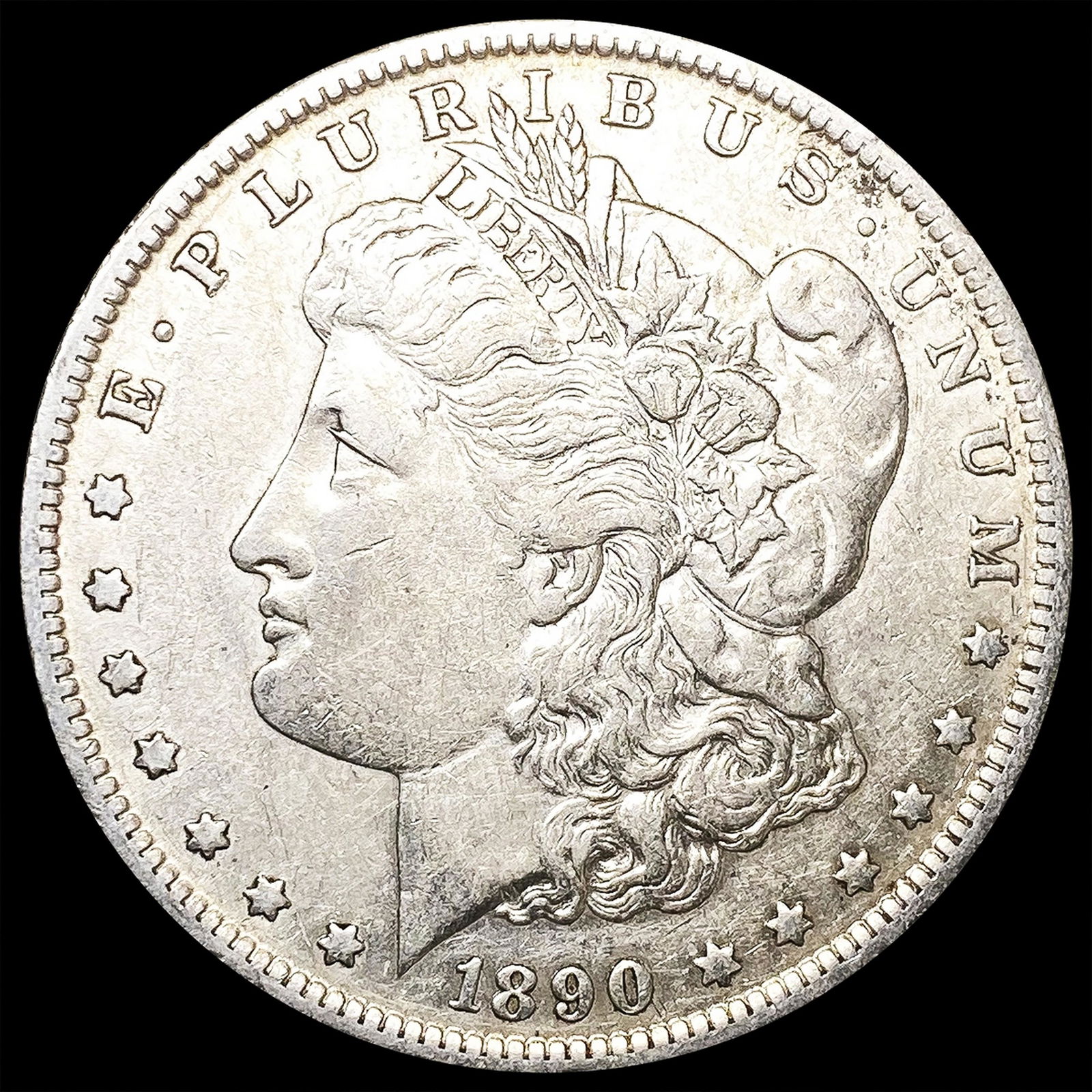 1890-O Morgan Silver Dollar CLOSELY UNCIRCULATED (1 of 2)