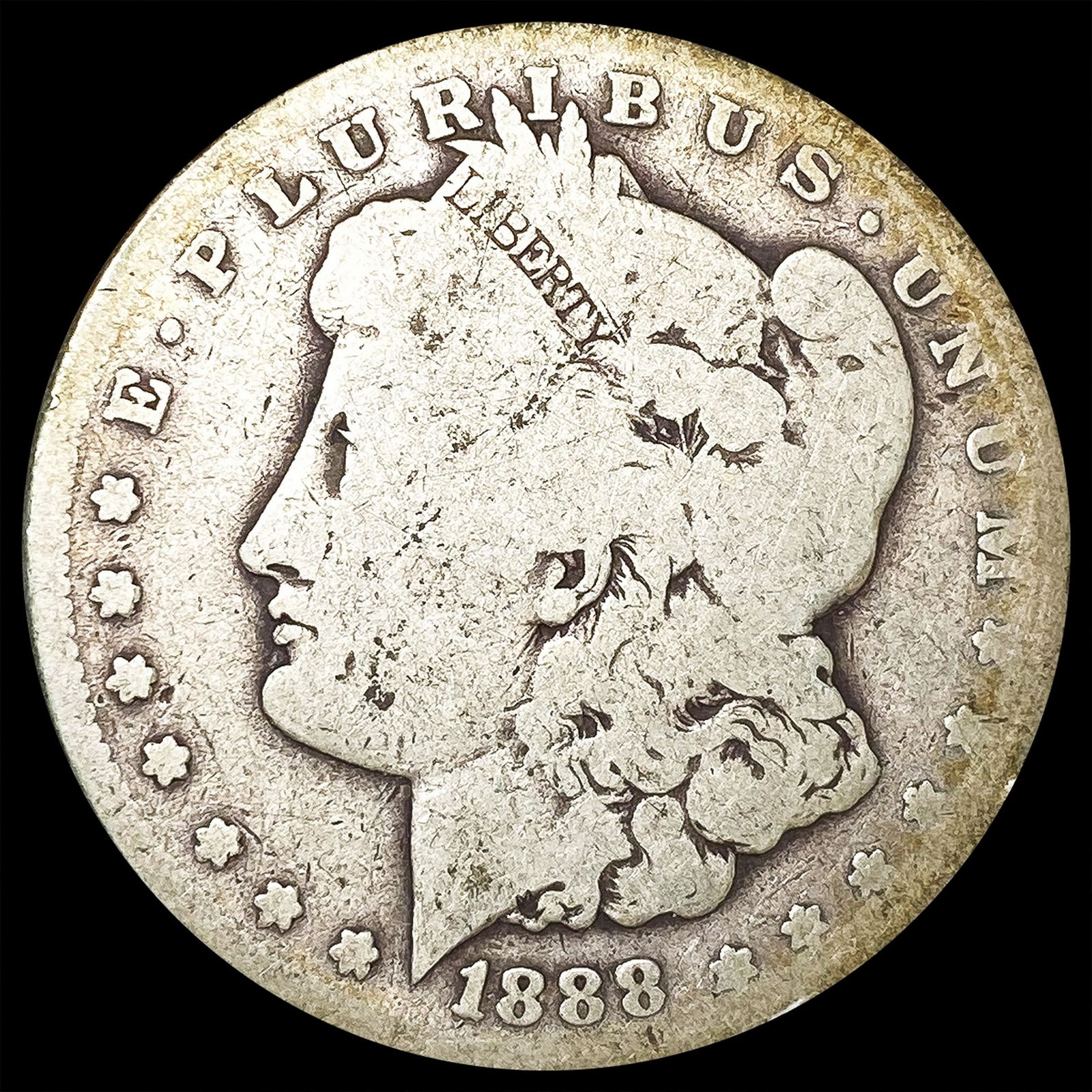 1888-S Morgan Silver Dollar NICELY CIRCULATED (1 of 2)