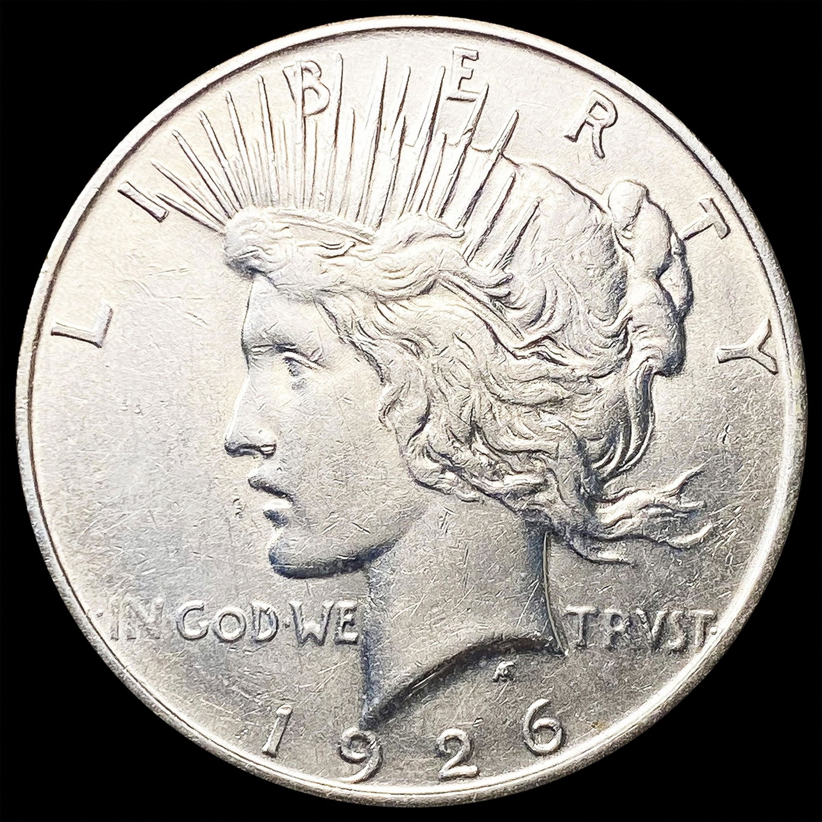1926-D Silver Peace Dollar CLOSELY UNCIRCULATED (1 of 2)