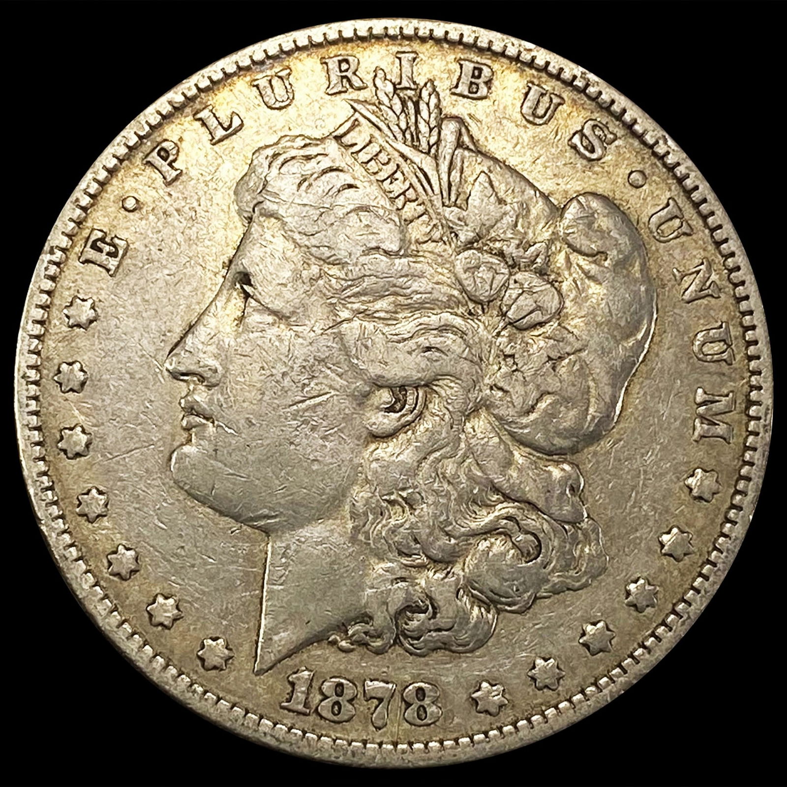 1878 8TF Morgan Silver Dollar LIGHTLY CIRCULATED (1 of 2)