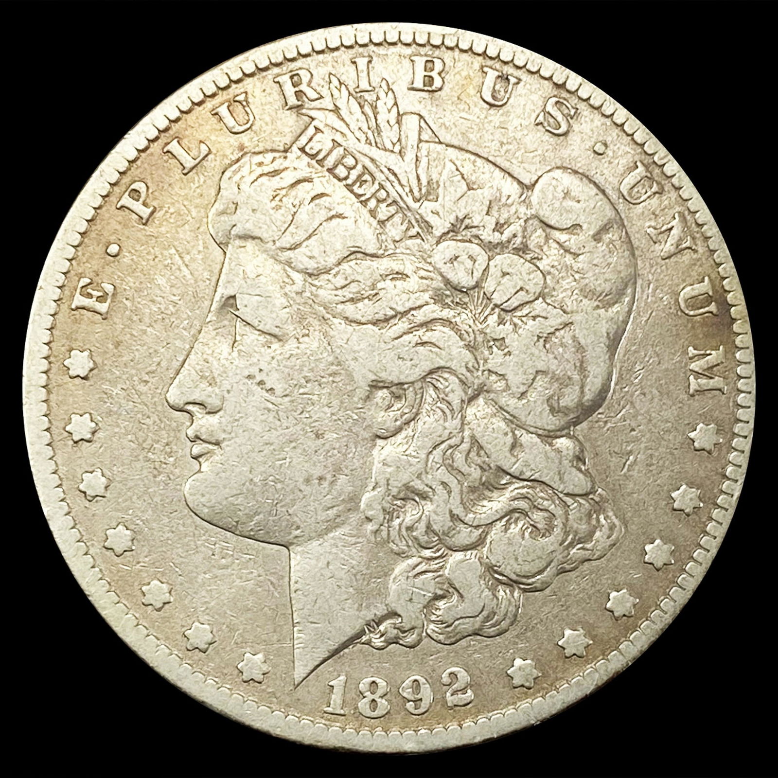1892-S Morgan Silver Dollar NICELY CIRCULATED (1 of 2)