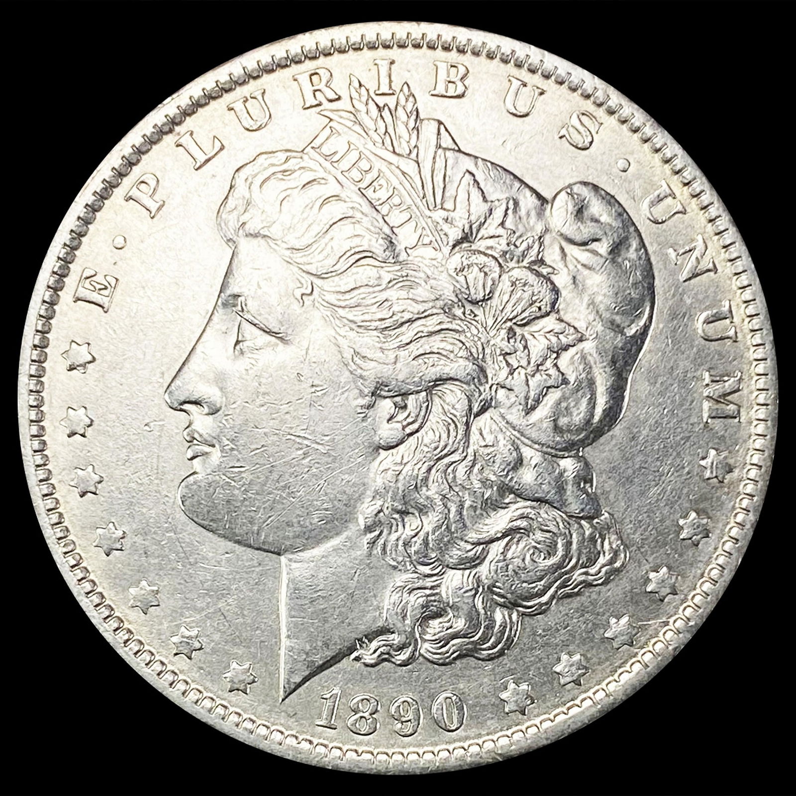 1890-O Morgan Silver Dollar NEARLY UNCIRCULATED (1 of 2)