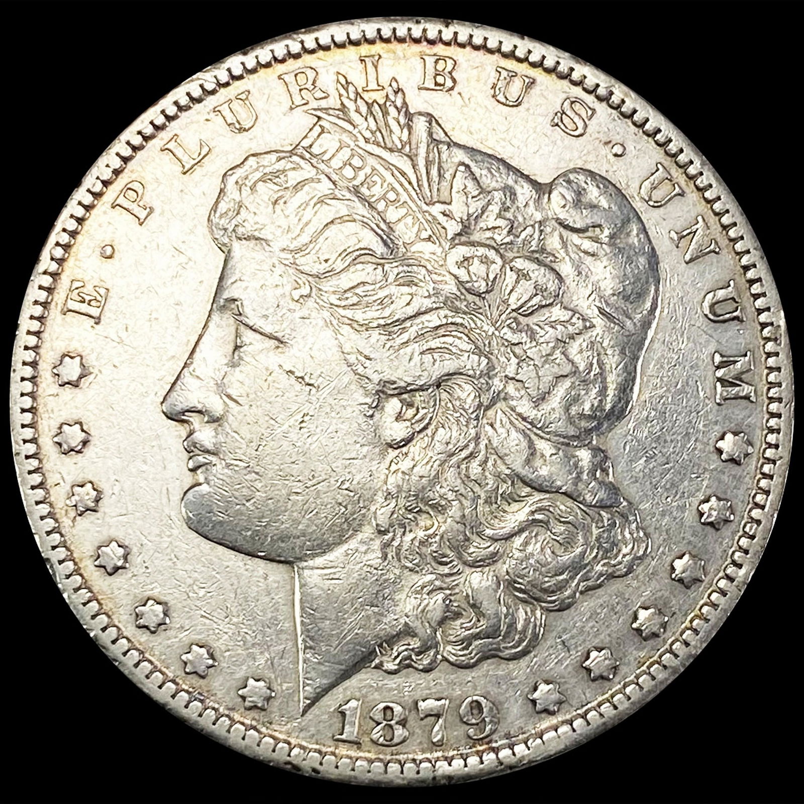 1879-CC Morgan Silver Dollar NEARLY UNCIRCULATED (1 of 2)