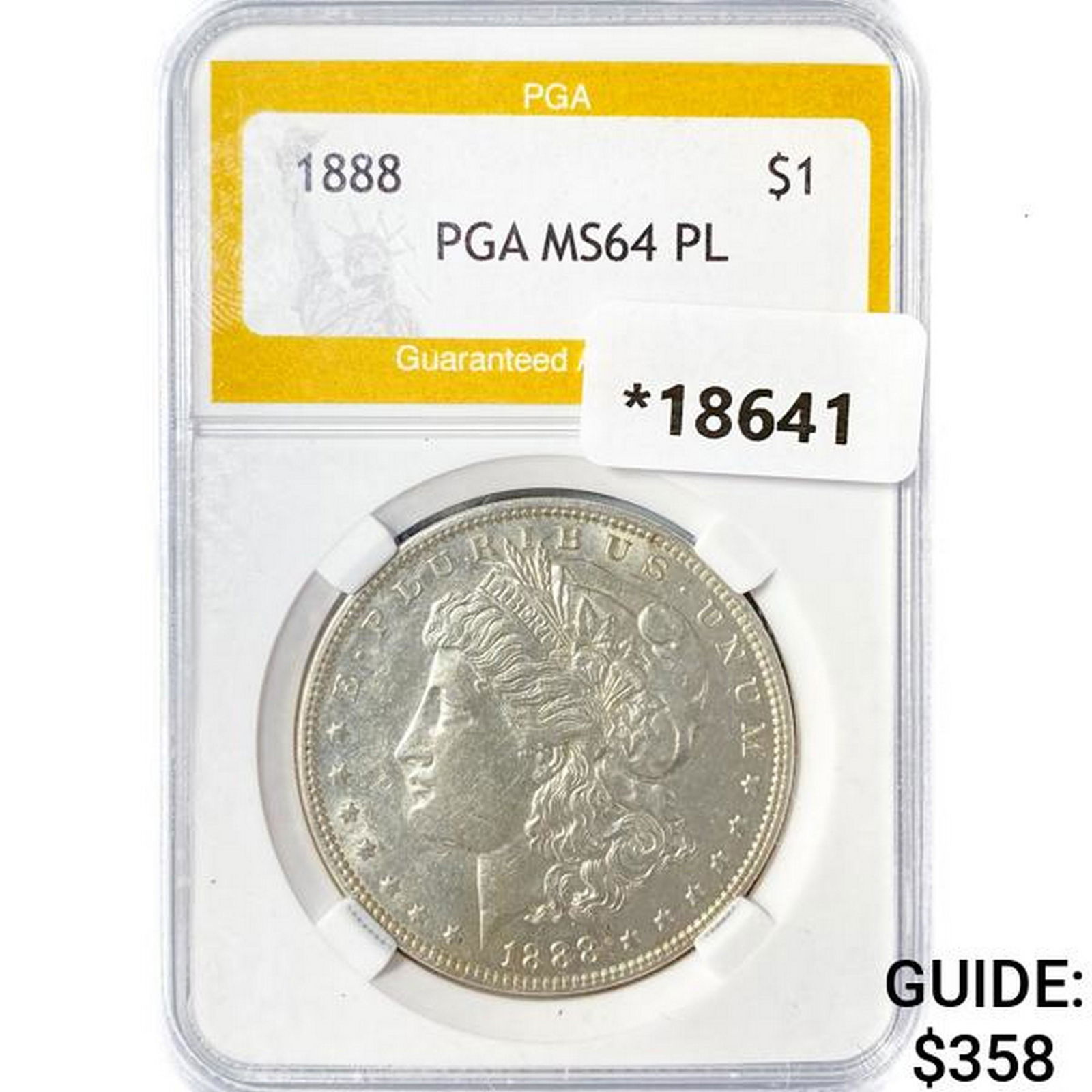 1888 Morgan Silver Dollar PGA MS64 PL (1 of 2)
