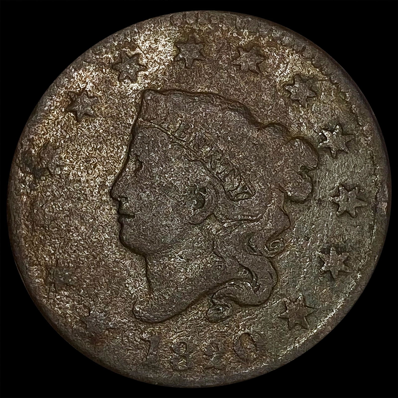 1820 Large Cent NICELY CIRCULATED (1 of 2)