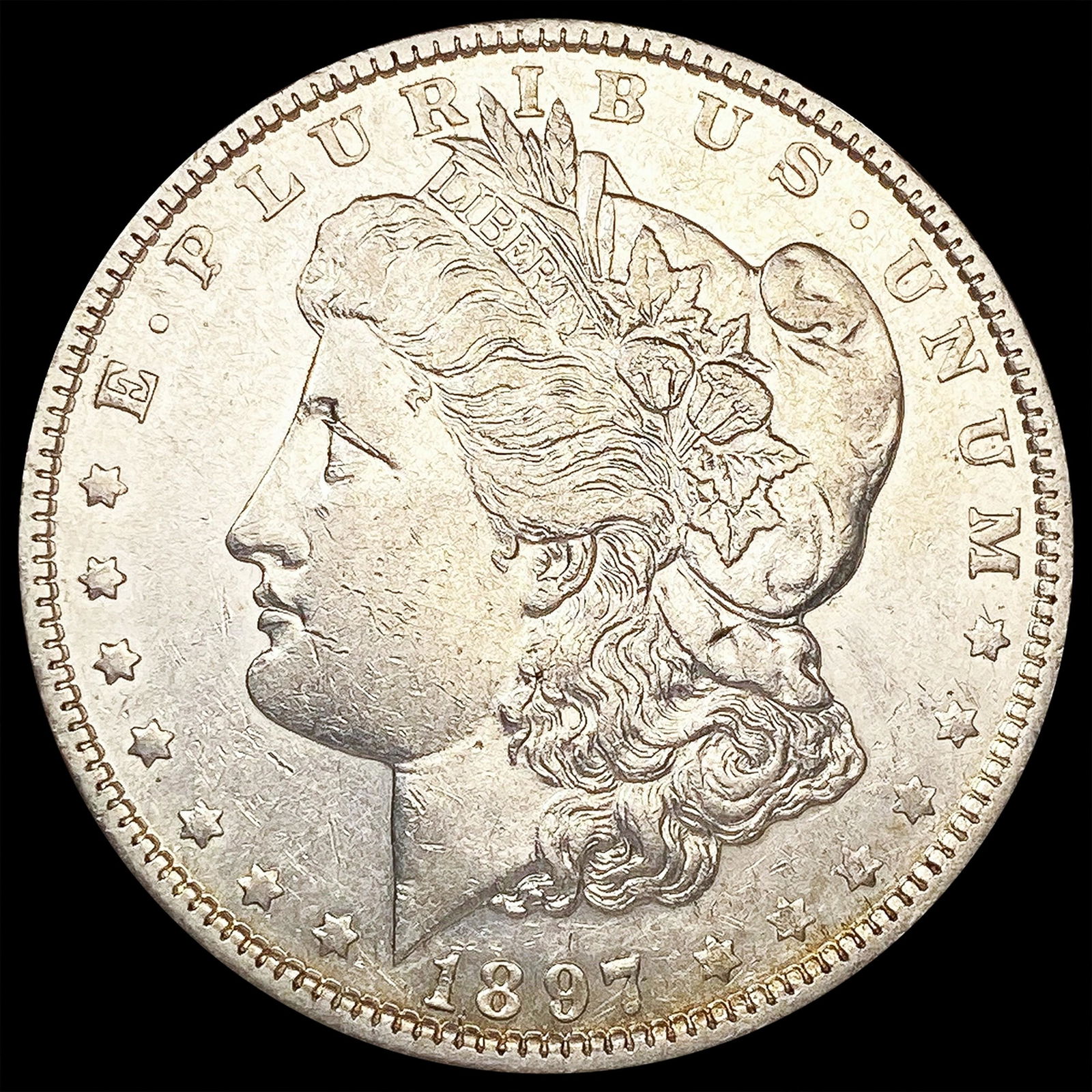 1897-O Morgan Silver Dollar CLOSELY UNCIRCULATED (1 of 2)
