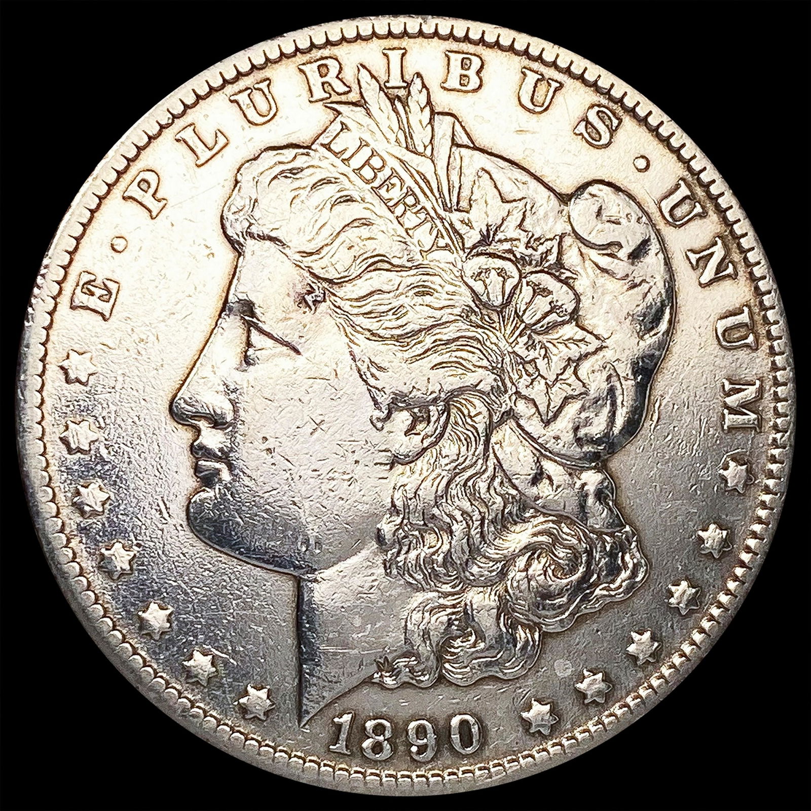 1890-CC Morgan Silver Dollar LIGHTLY CIRCULATED (1 of 2)