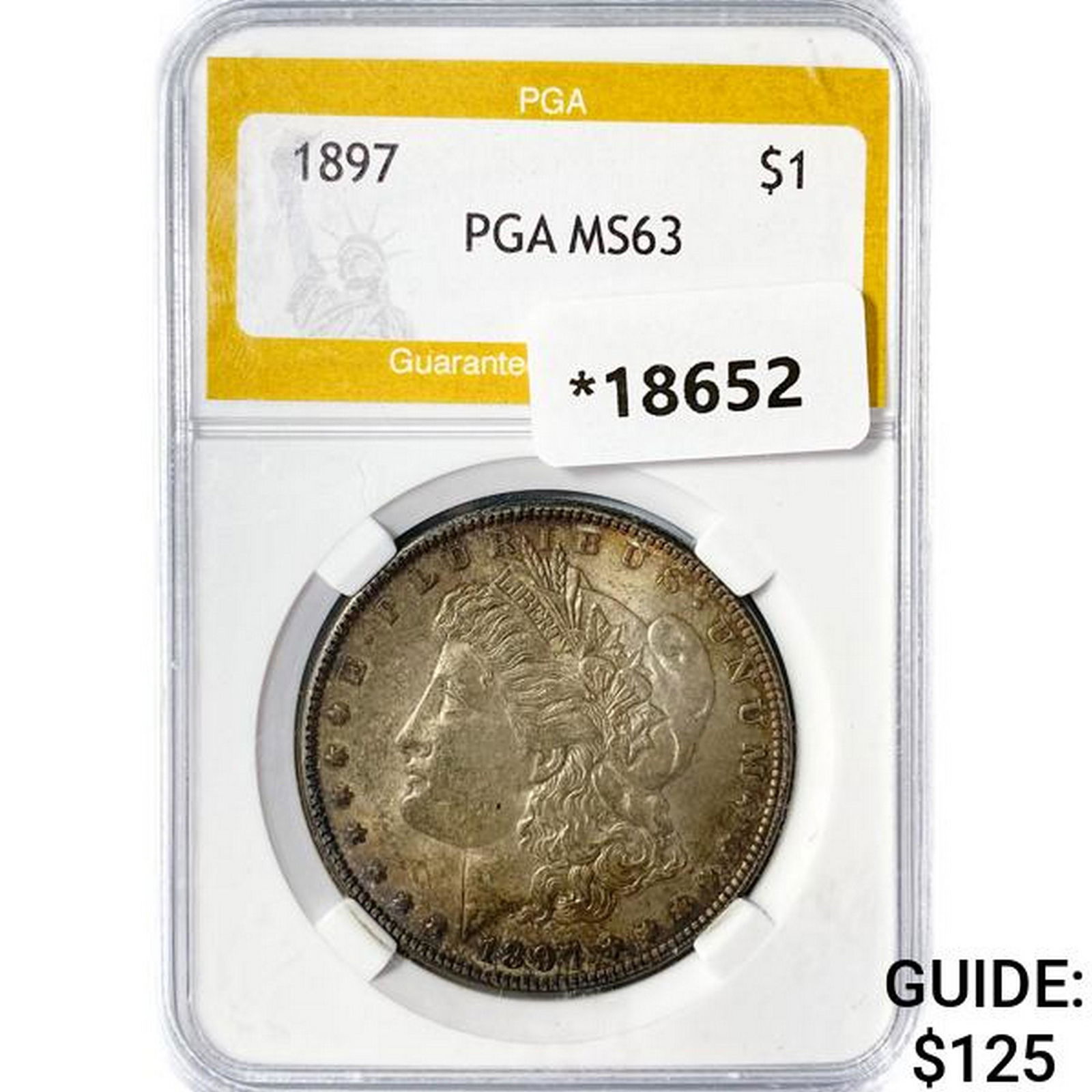 1897 Morgan Silver Dollar PGA MS63 (1 of 2)