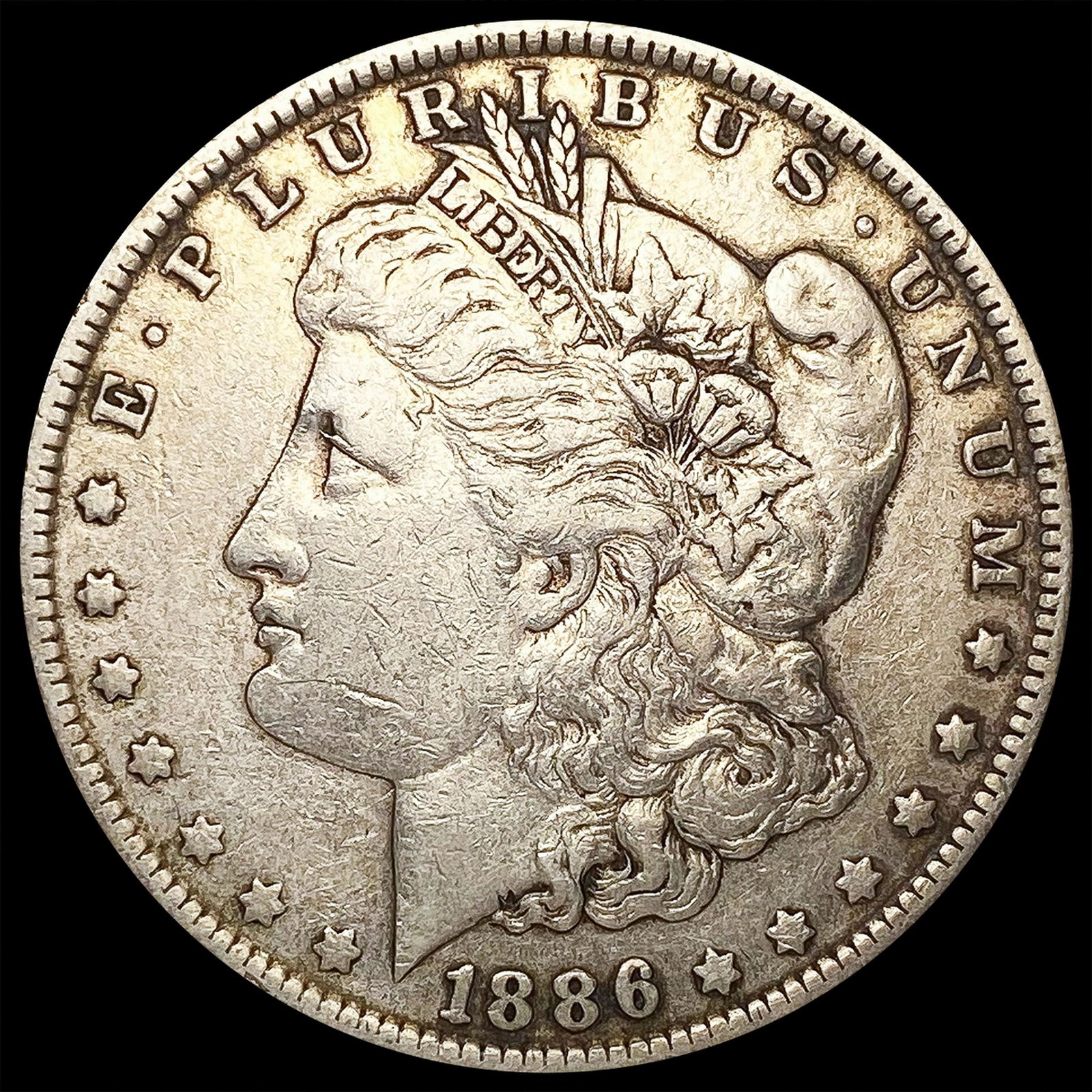 1886-O Morgan Silver Dollar LIGHTLY CIRCULATED (1 of 2)