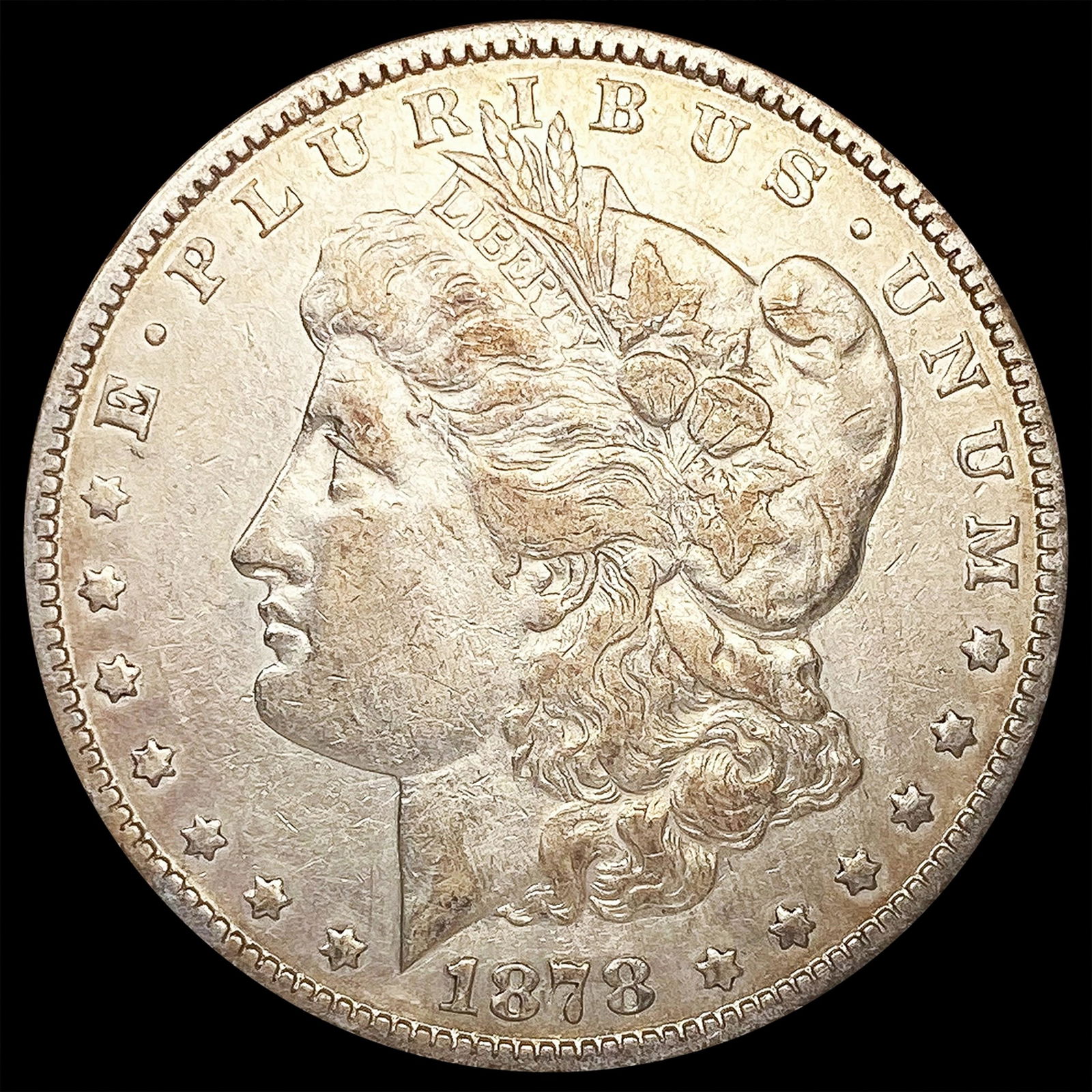 1878-CC Morgan Silver Dollar LIGHTLY CIRCULATED (1 of 2)