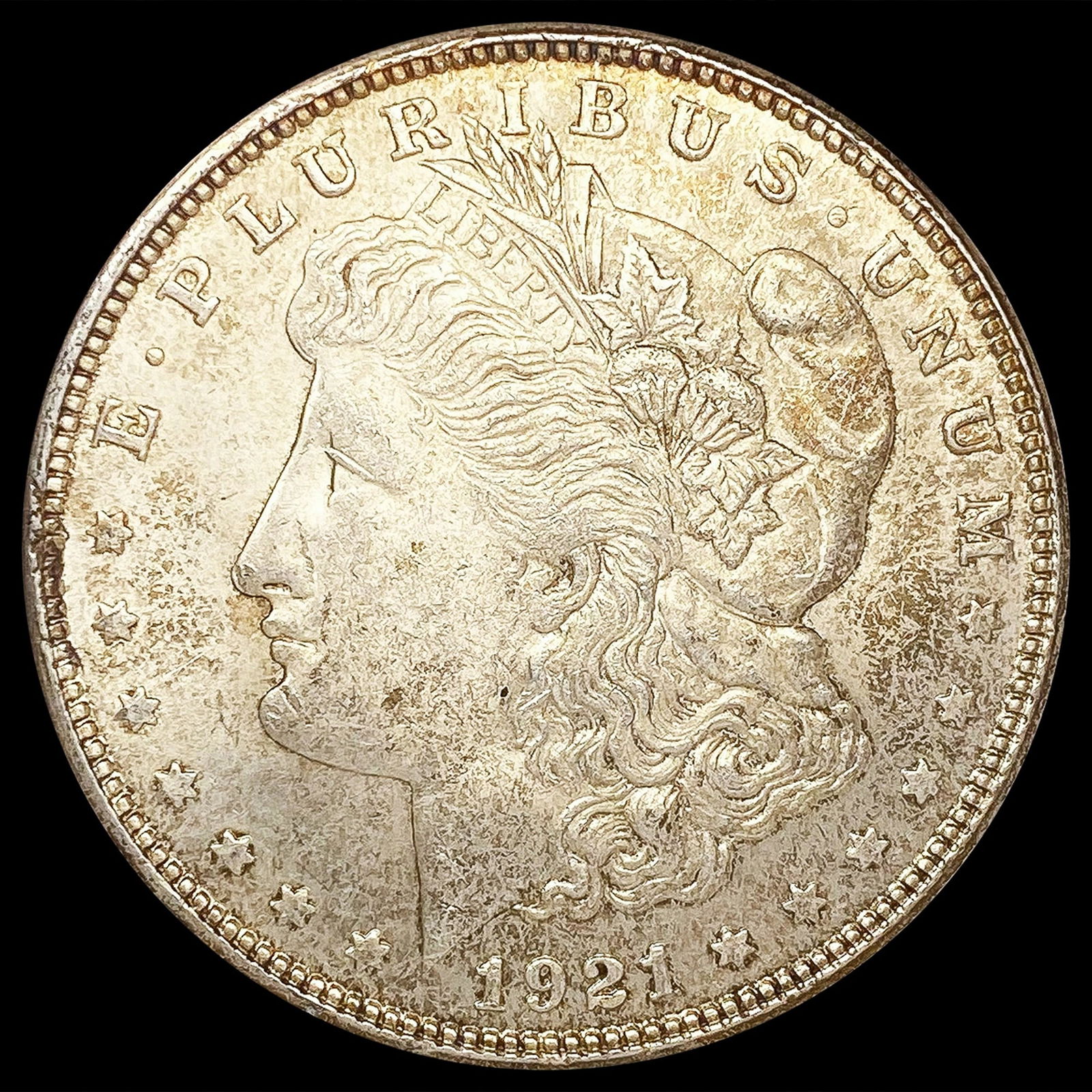 1921-S Morgan Silver Dollar CLOSELY UNCIRCULATED (1 of 2)