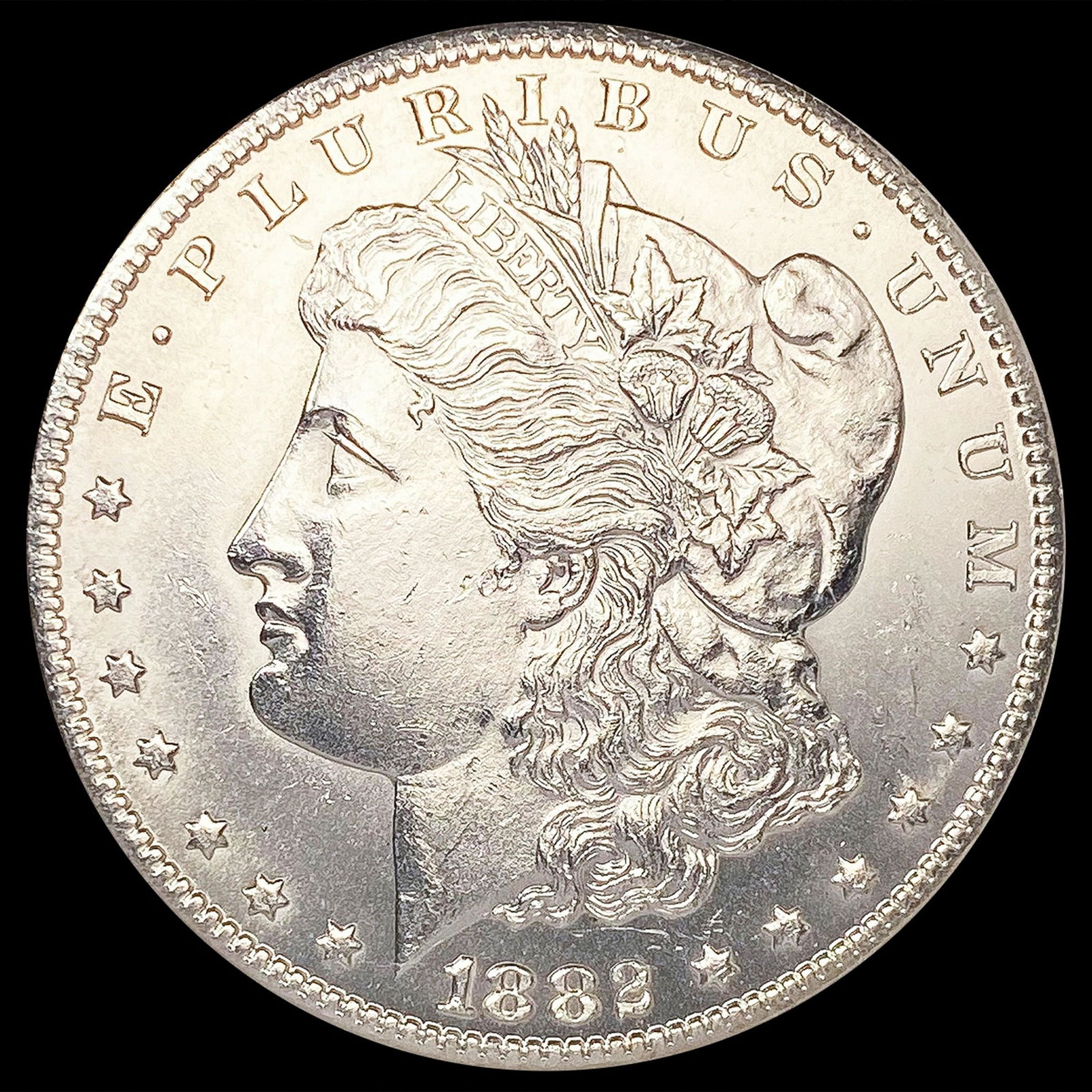 1882-CC Morgan Silver Dollar UNCIRCULATED (1 of 2)