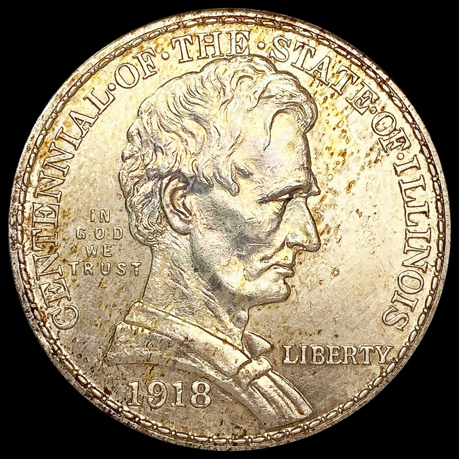 1918 Illinois Half Dollar UNCIRCULATED (1 of 2)