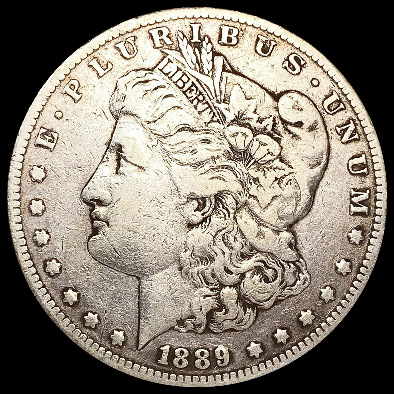 1889-CC Morgan Silver Dollar LIGHTLY CIRCULATED (1 of 2)