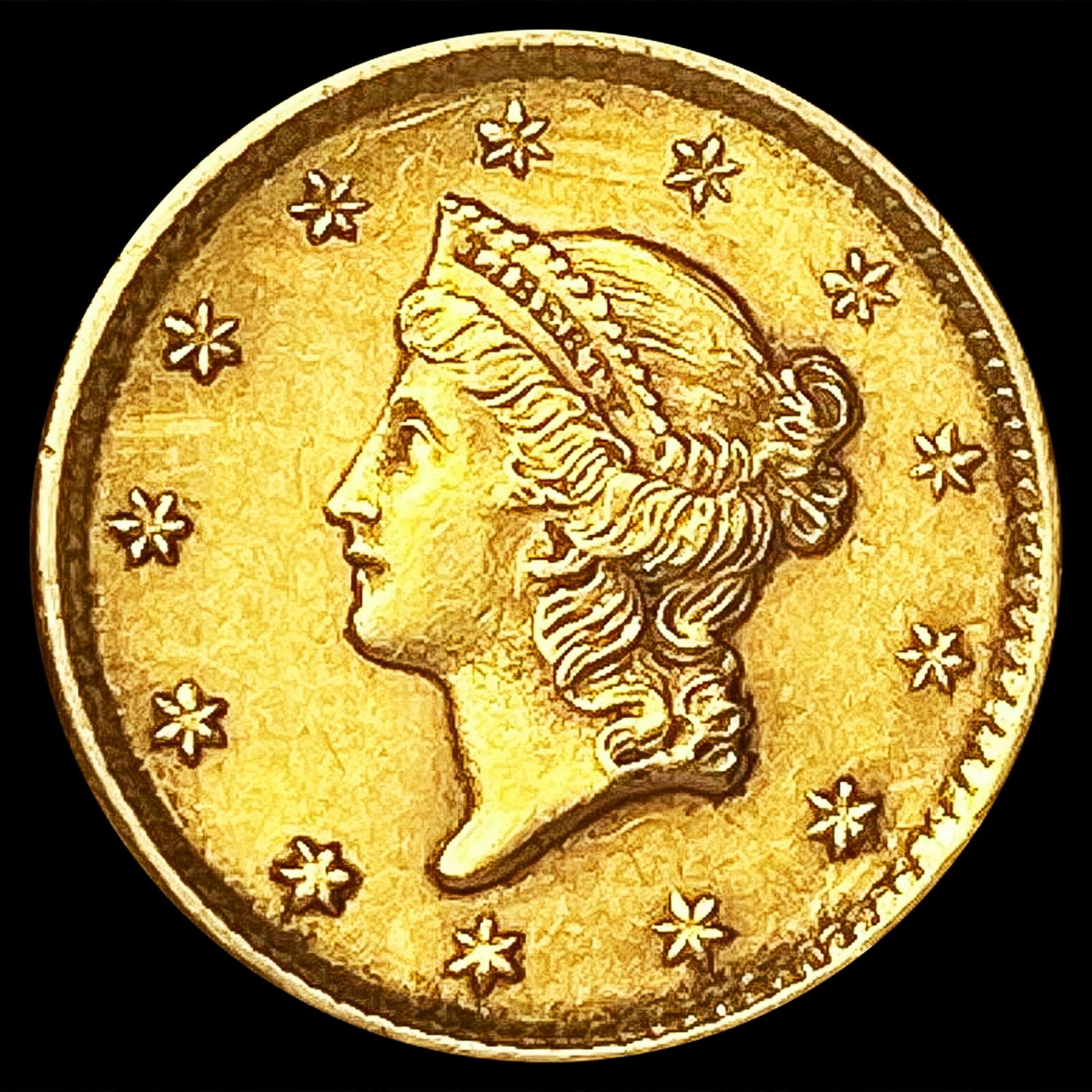 1851 Rare Gold Dollar UNCIRCULATED (1 of 2)