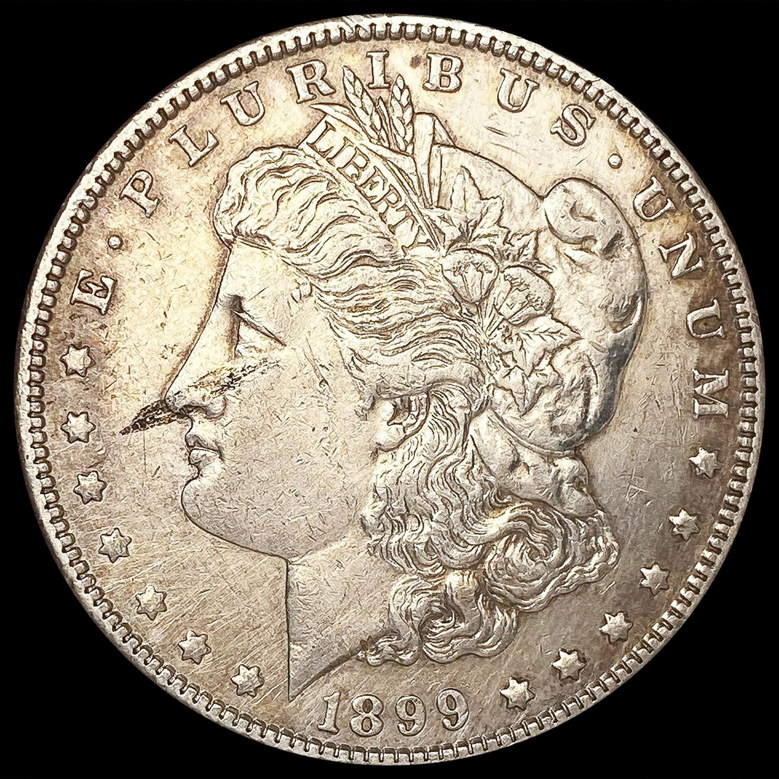 1899 Morgan Silver Dollar CLOSELY UNCIRCULATED (1 of 2)
