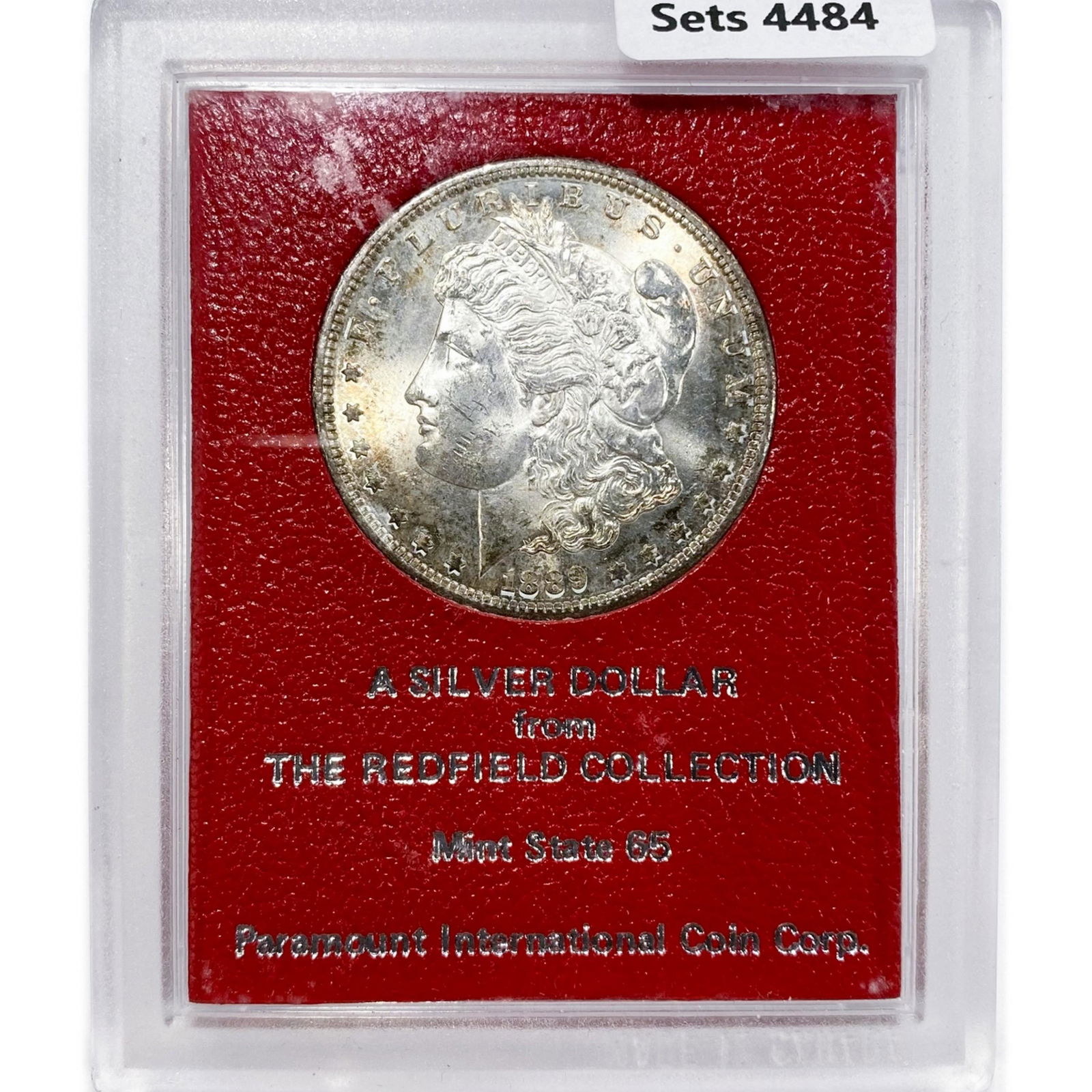 1889-S Morgan Silver Dollar PICC MS65 Redfield Col (1 of 2)