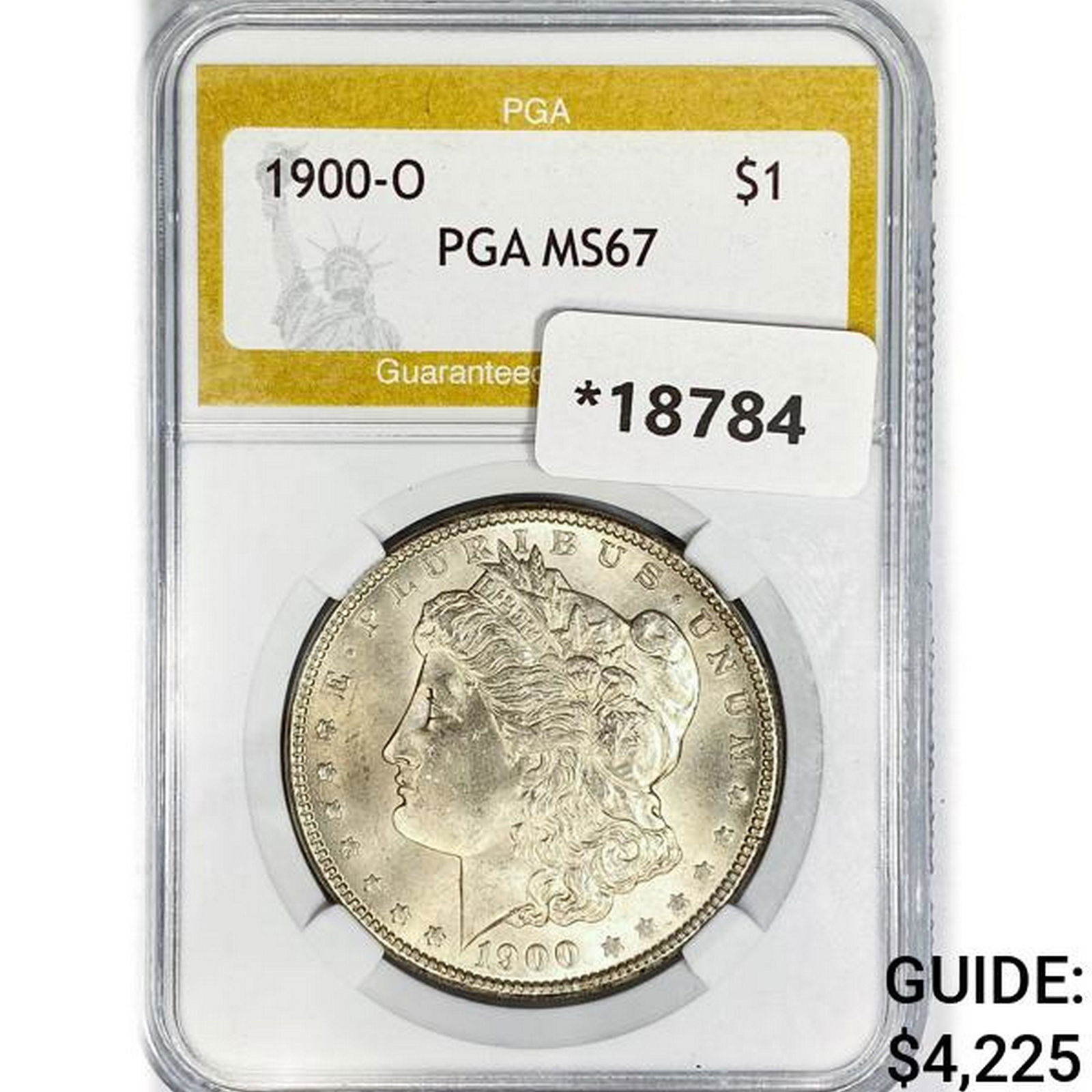 1900-O Morgan Silver Dollar PGA MS67 (1 of 2)