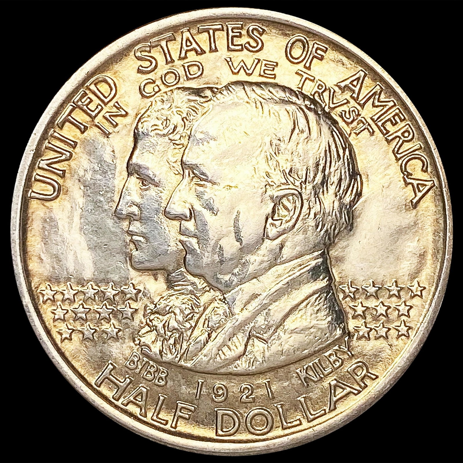 1921 Alabama Half Dollar LIGHTLY CIRCULATED (1 of 2)