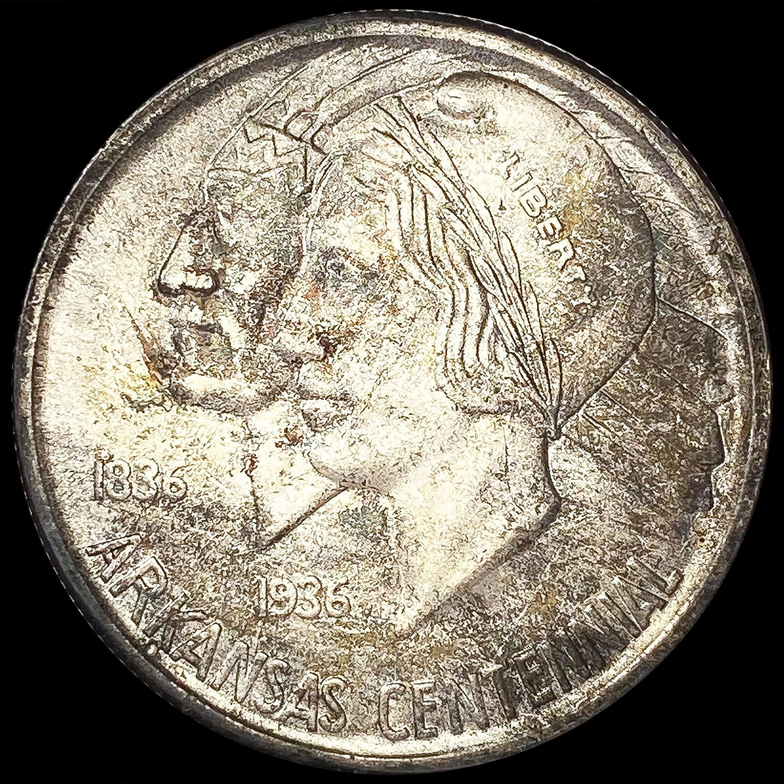 1936-D Arkansas Half Dollar CLOSELY UNCIRCULATED (1 of 2)