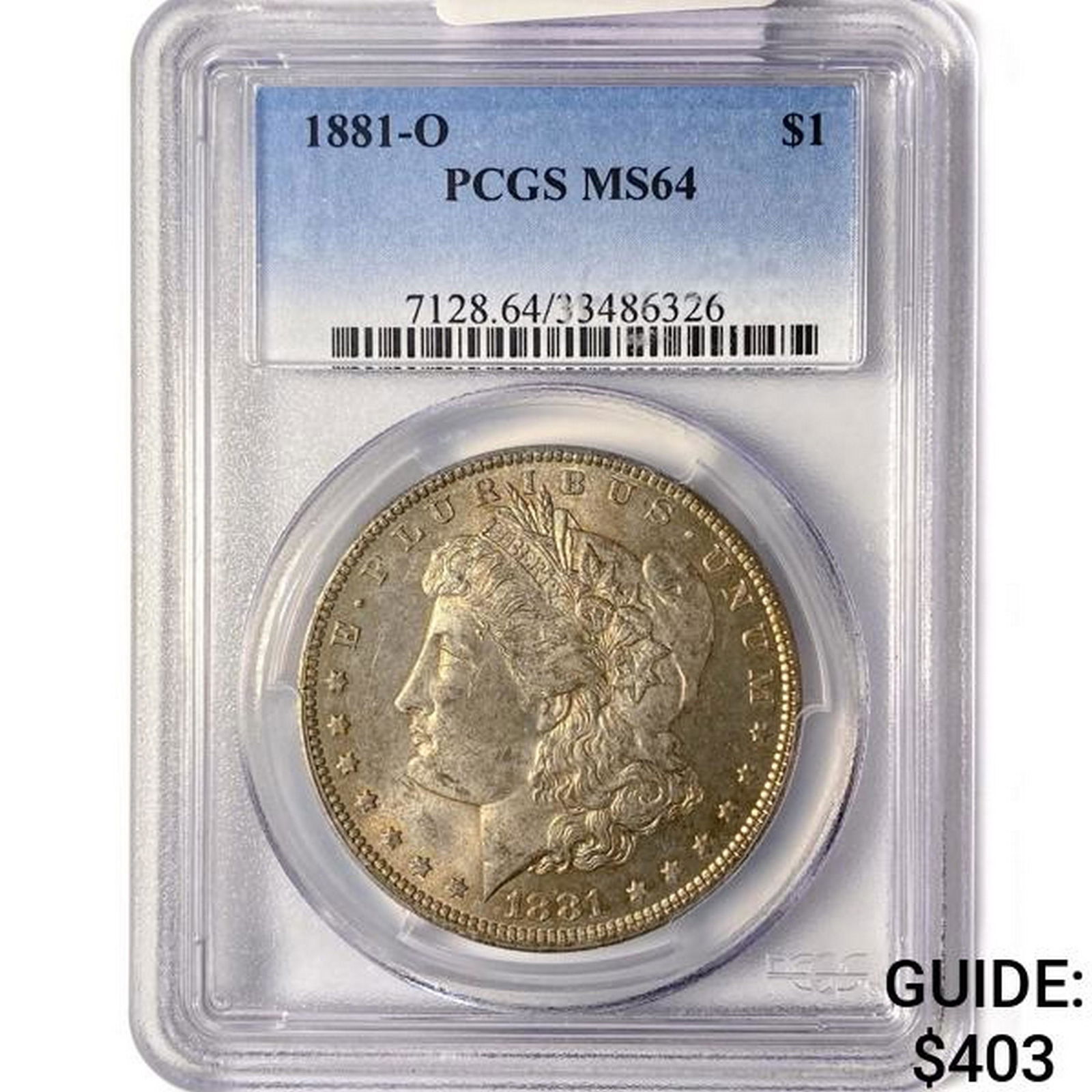 1881-O Morgan Silver Dollar PCGS MS64 (1 of 2)