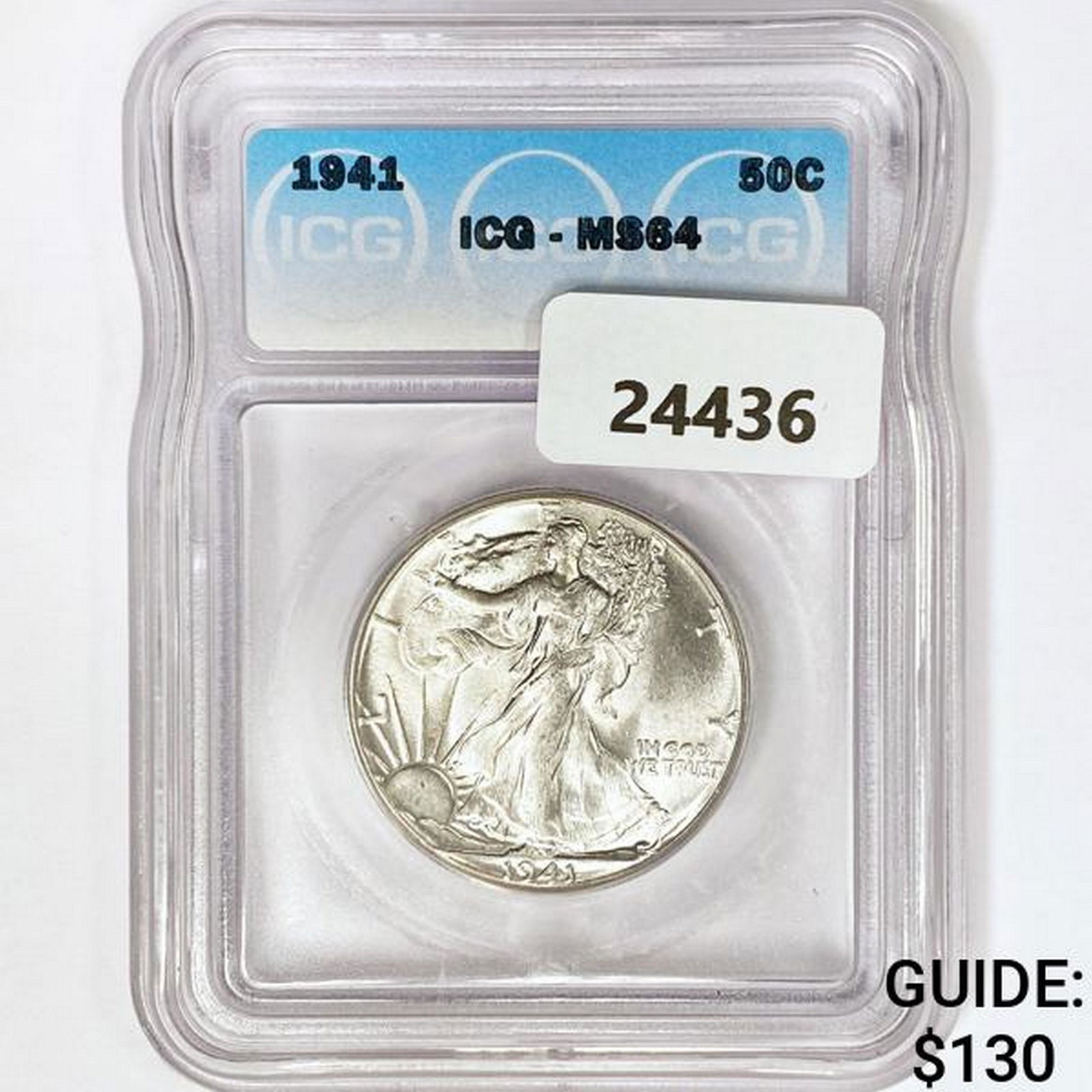 1941 Walking Liberty Half Dollar ICG MS64 (1 of 2)